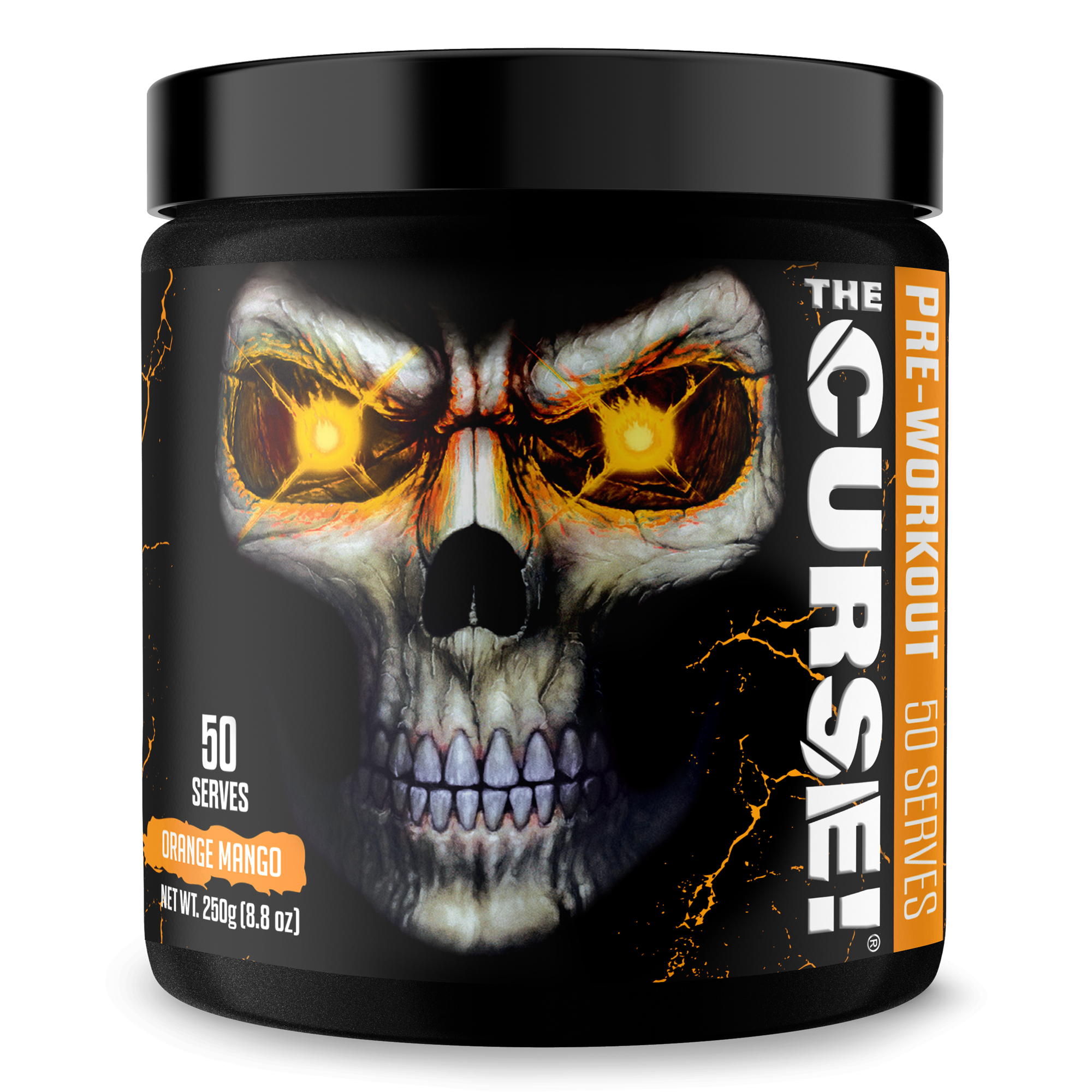 The Curse Pre-Workout Energy Focus Strength Training Supplement Powder