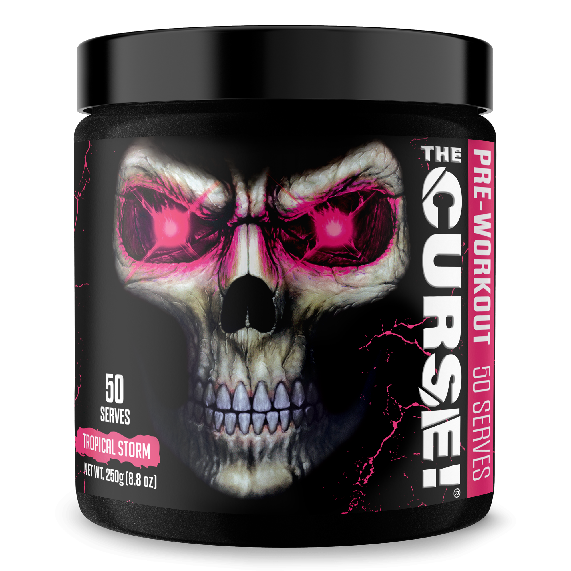 The Curse Pre-Workout Energy Focus Strength Training Supplement Powder