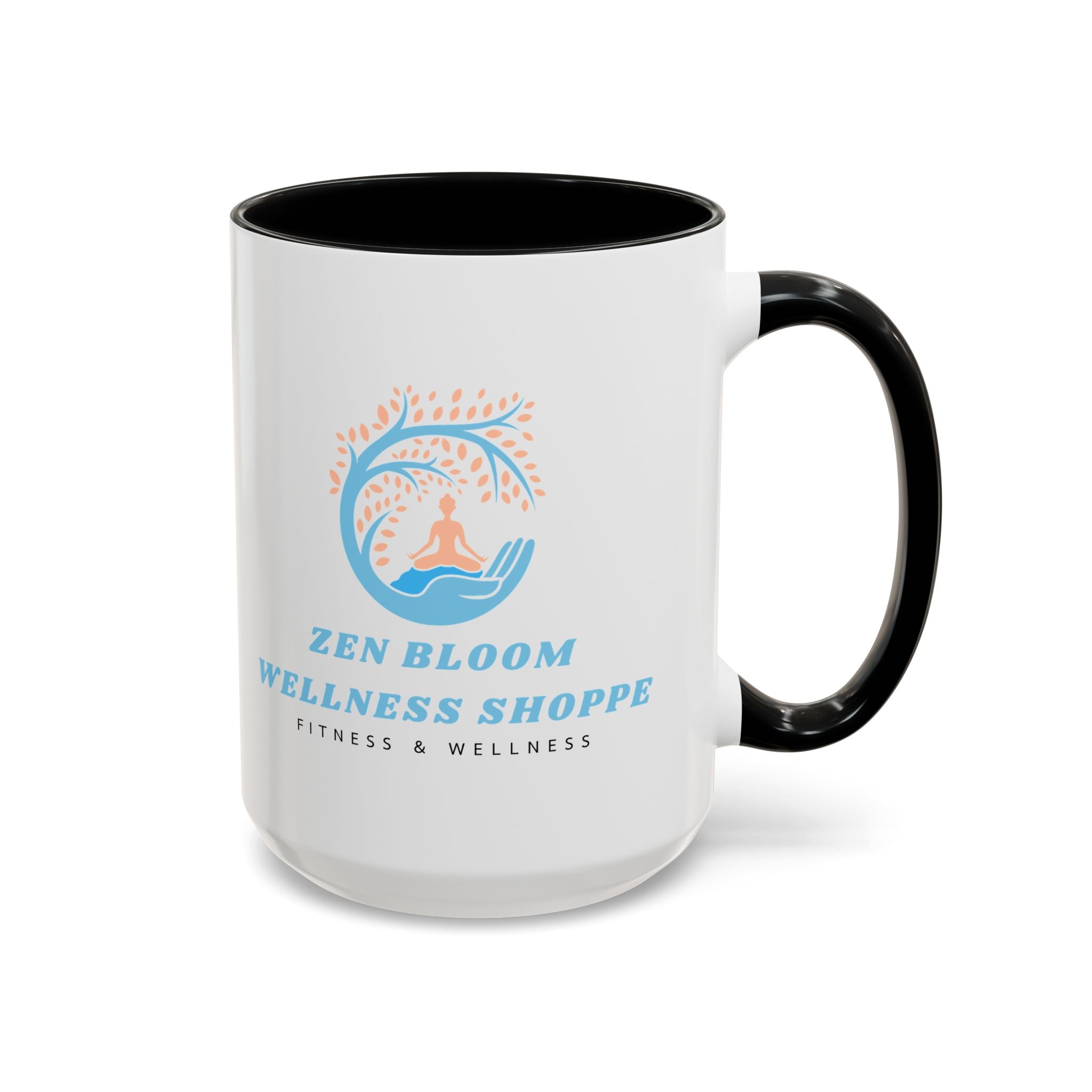 Zen Bloom Wellness Shoppe Accent Coffee Mug (11, 15oz)