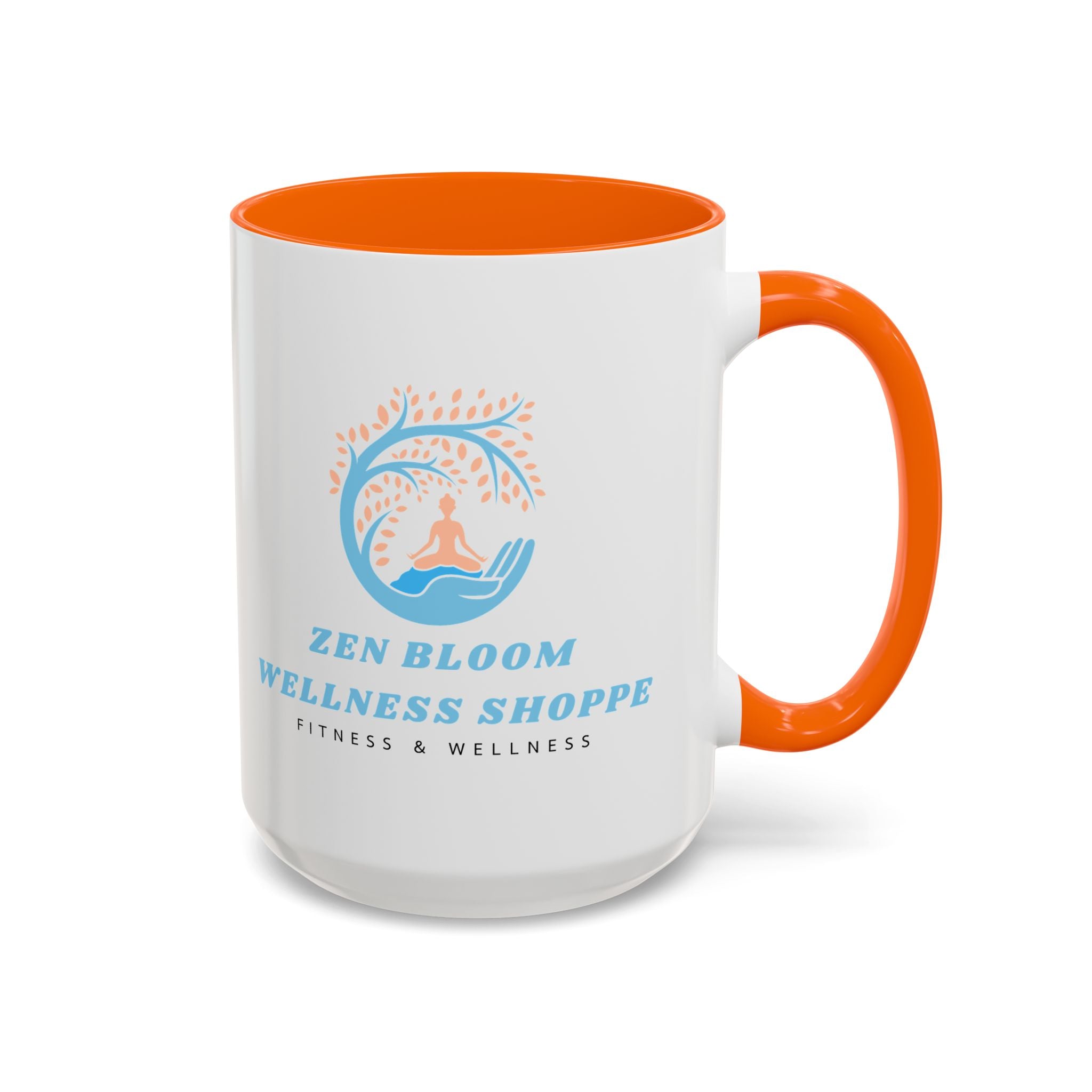 Zen Bloom Wellness Shoppe Accent Coffee Mug (11, 15oz)