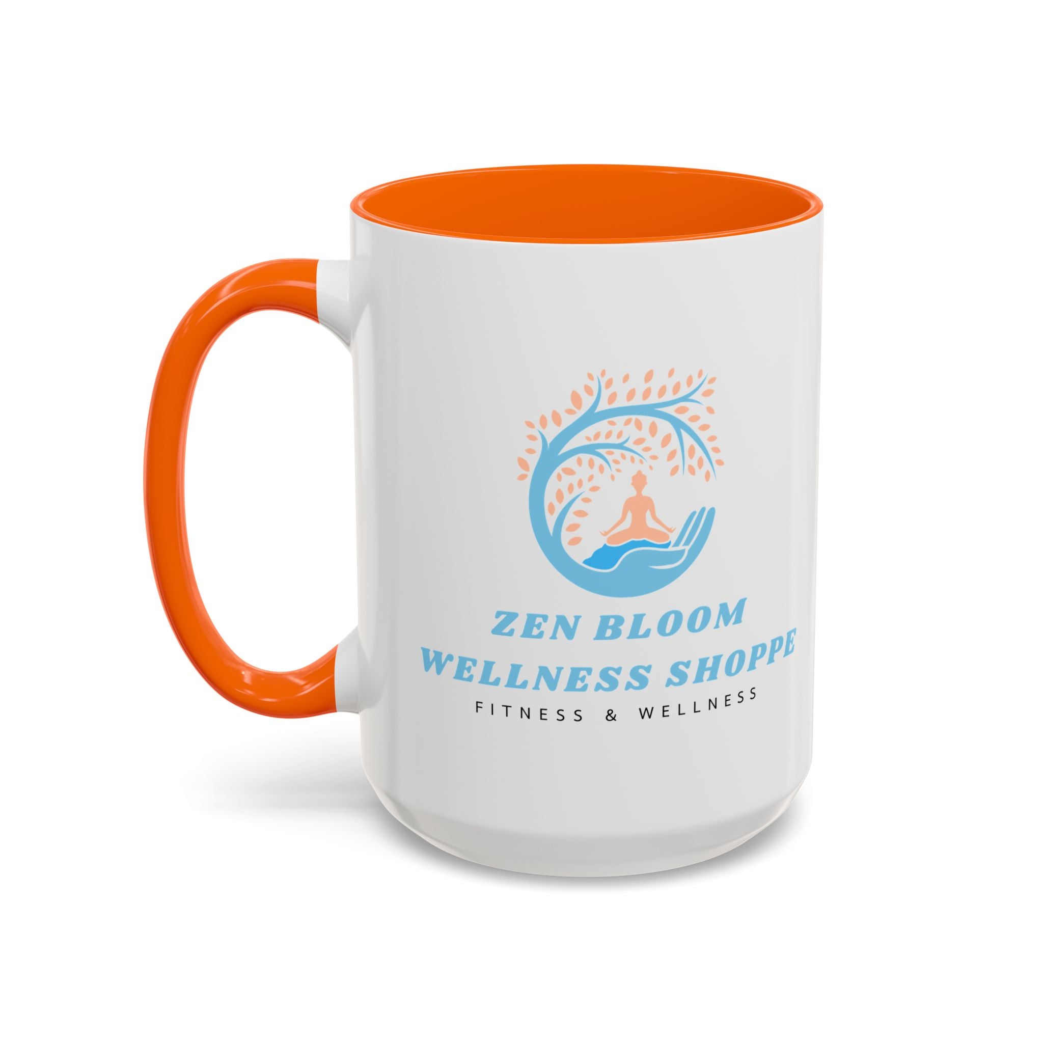 Zen Bloom Wellness Shoppe Accent Coffee Mug (11, 15oz)
