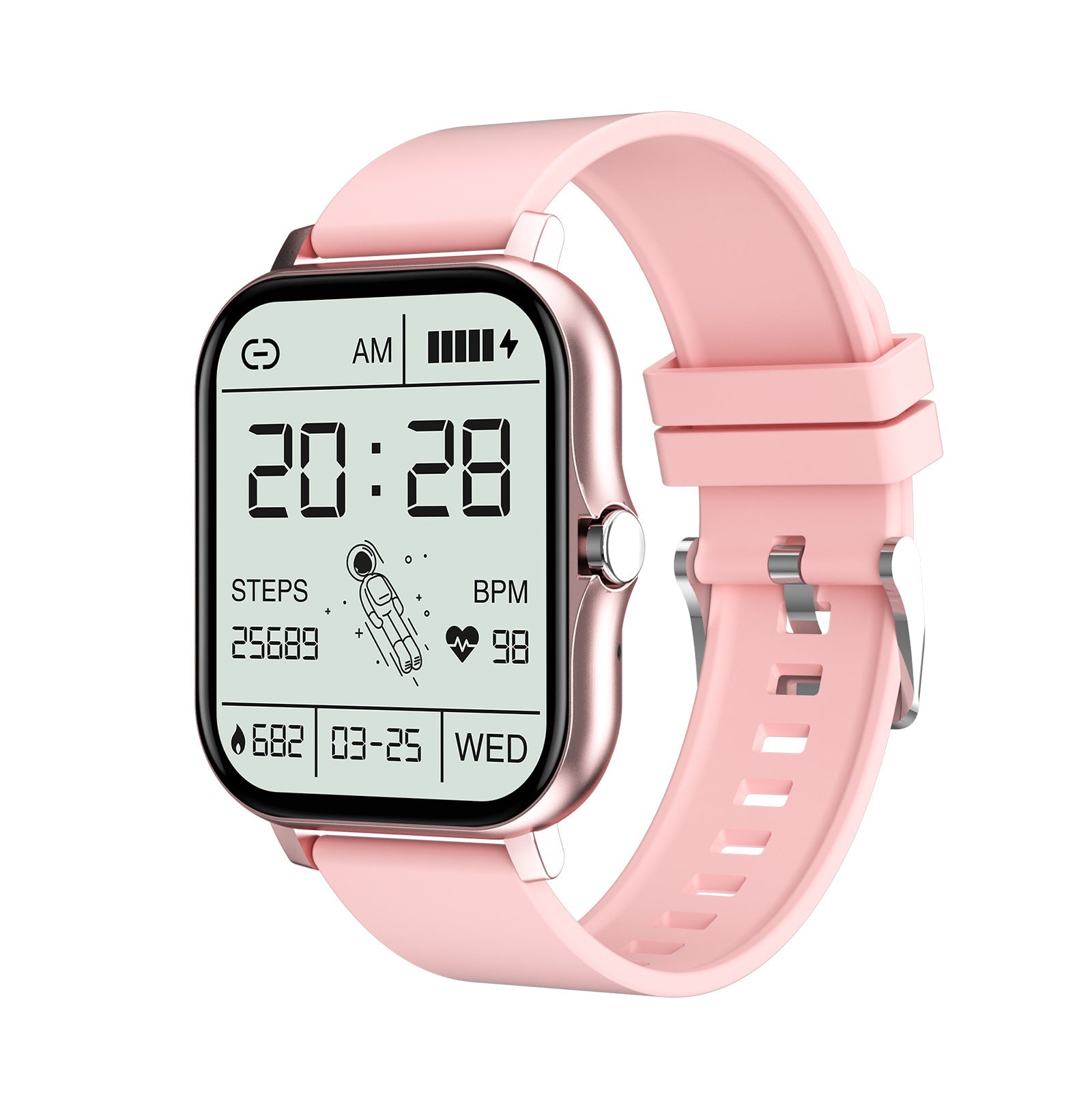 Women Waterproof Smart Watch Bluetooth Heart Rate Fitness Tracker Luxury