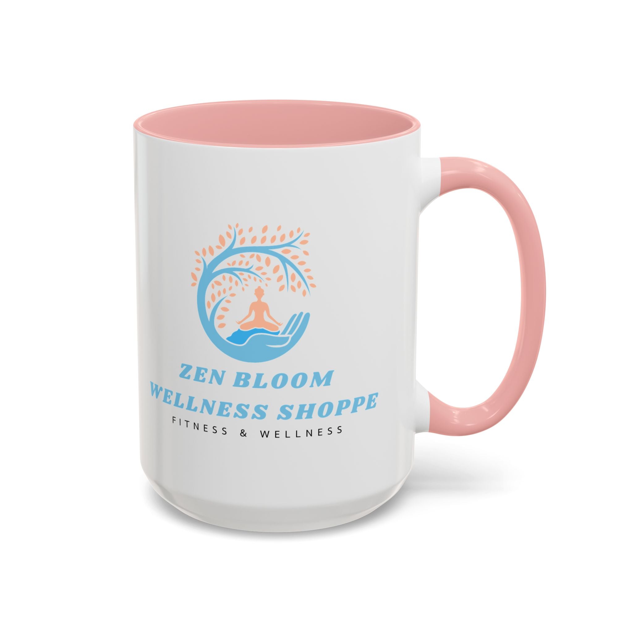 Zen Bloom Wellness Shoppe Accent Coffee Mug (11, 15oz)