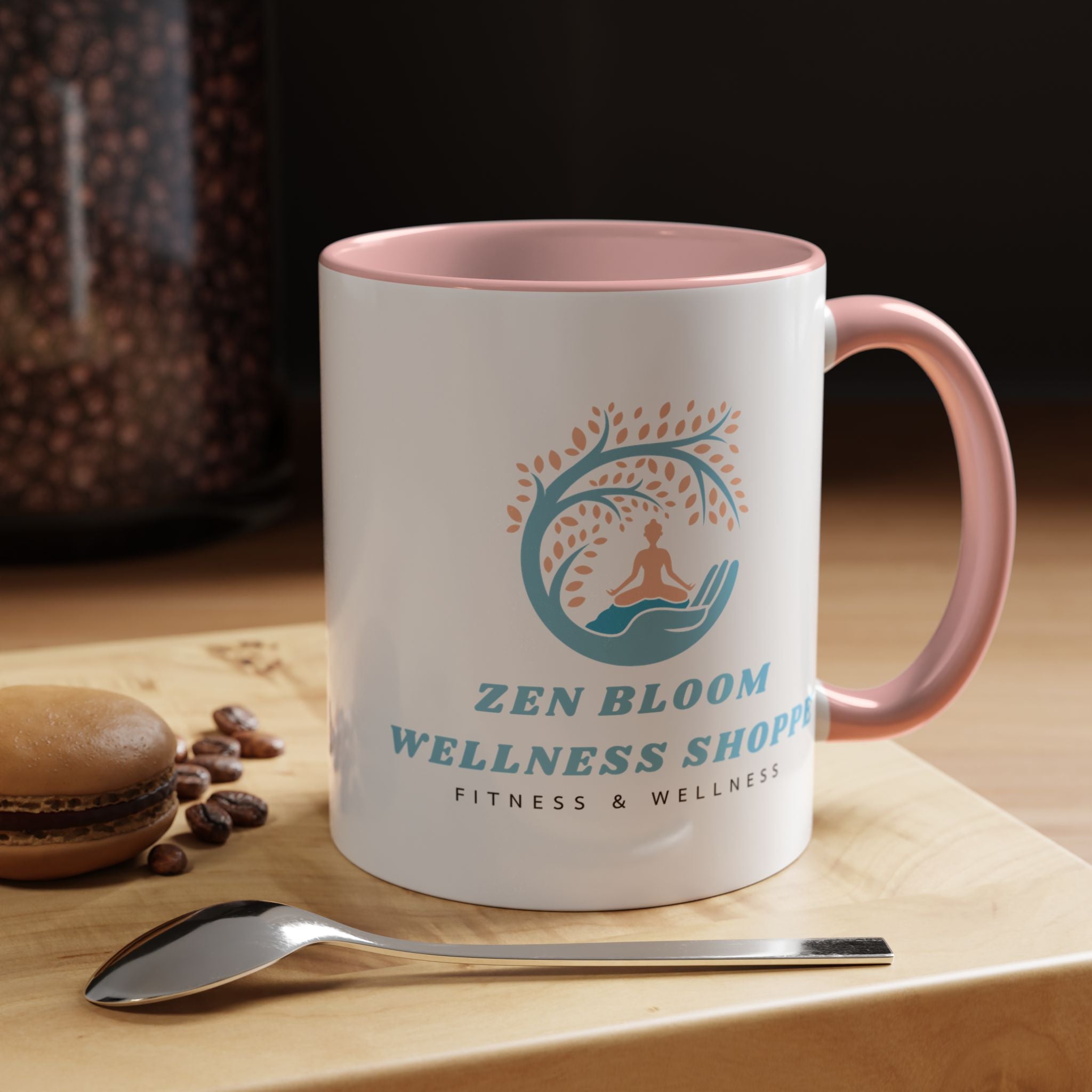 Zen Bloom Wellness Shoppe Accent Coffee Mug (11, 15oz)