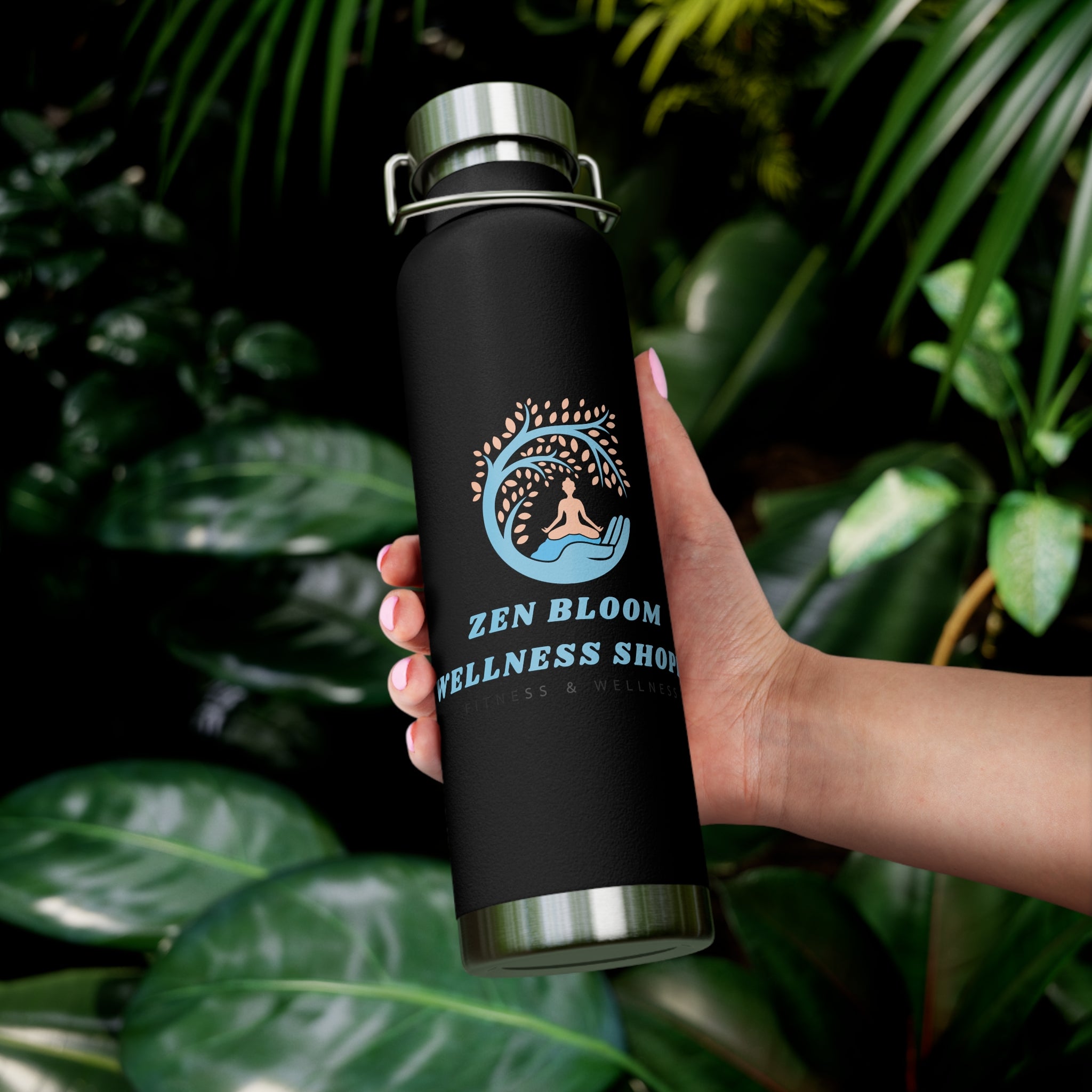 Zen Bloom Wellness Shoppe - 22oz Copper Vacuum Insulated Bottle