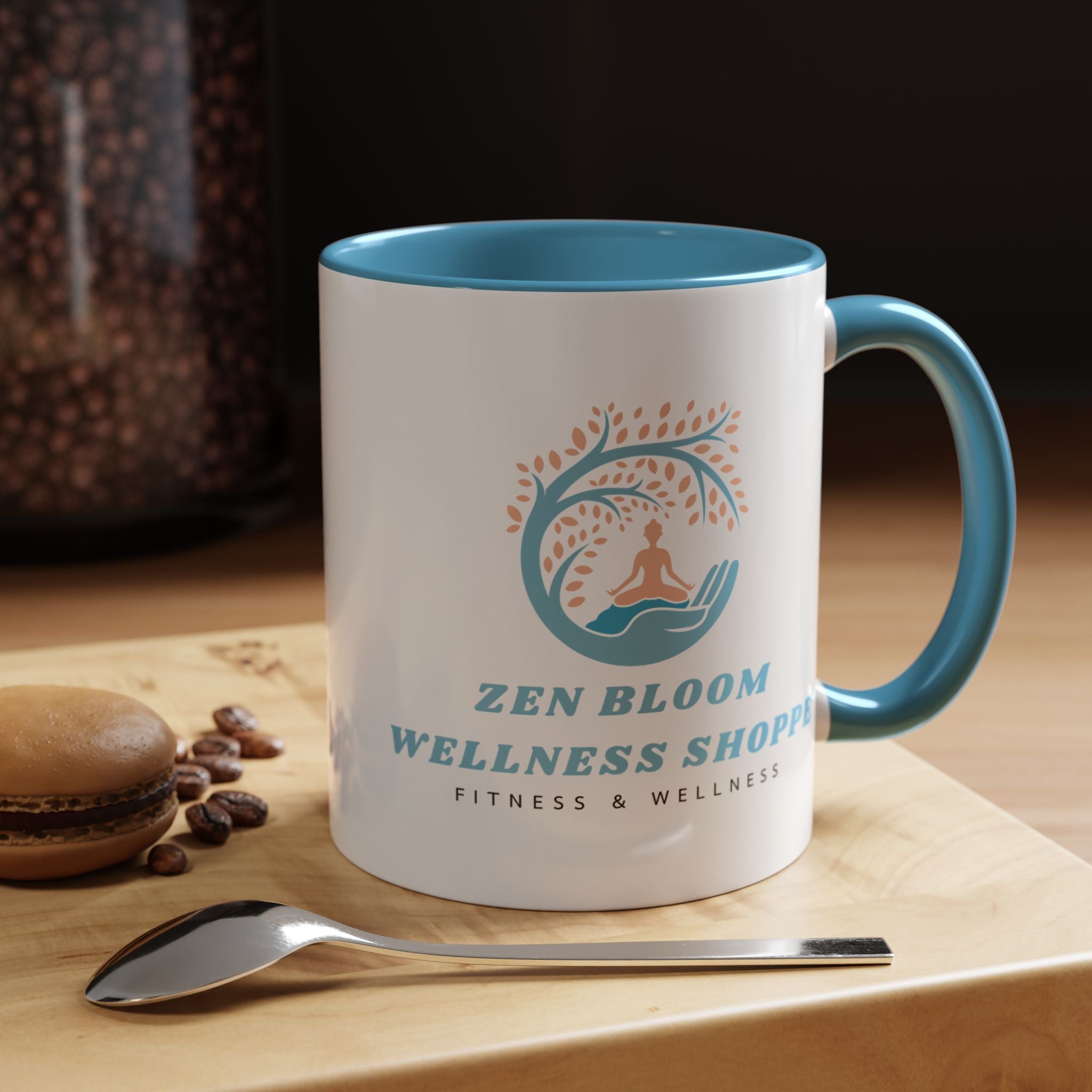 Zen Bloom Wellness Shoppe Accent Coffee Mug (11, 15oz)