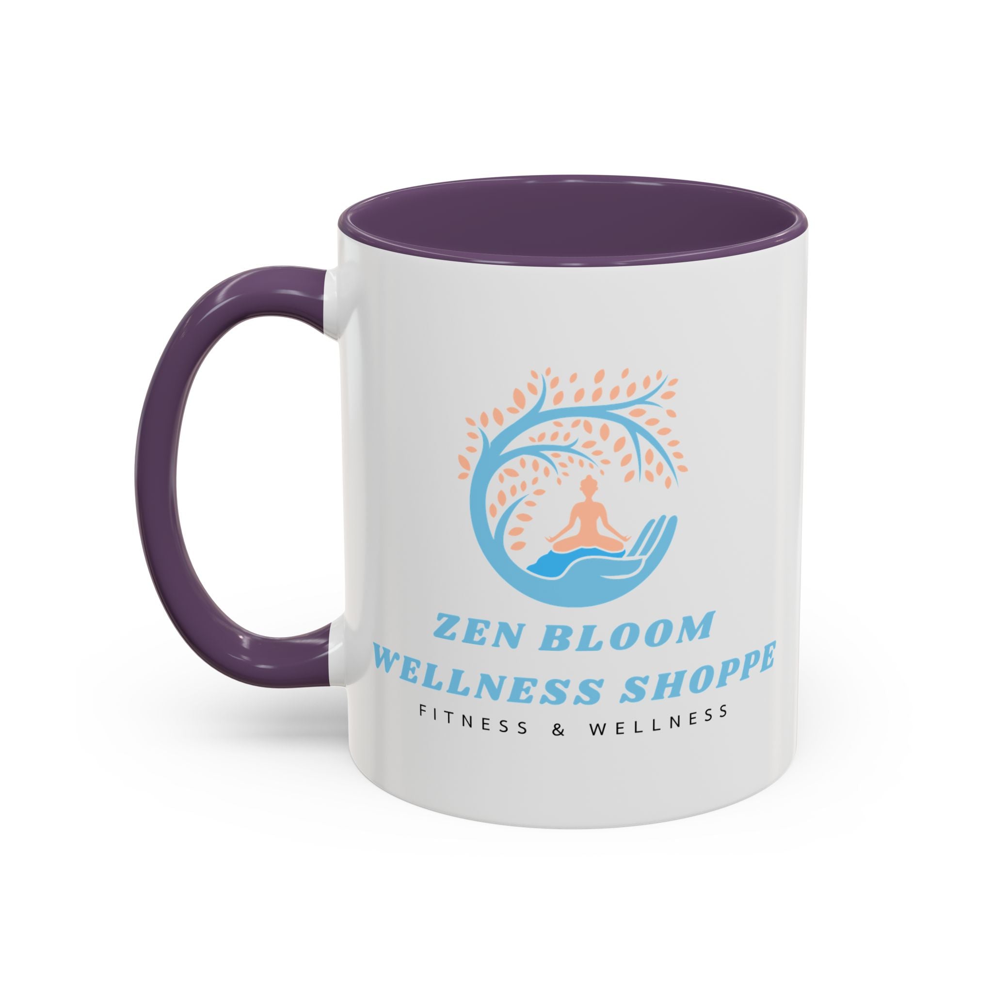 Zen Bloom Wellness Shoppe Accent Coffee Mug (11, 15oz)