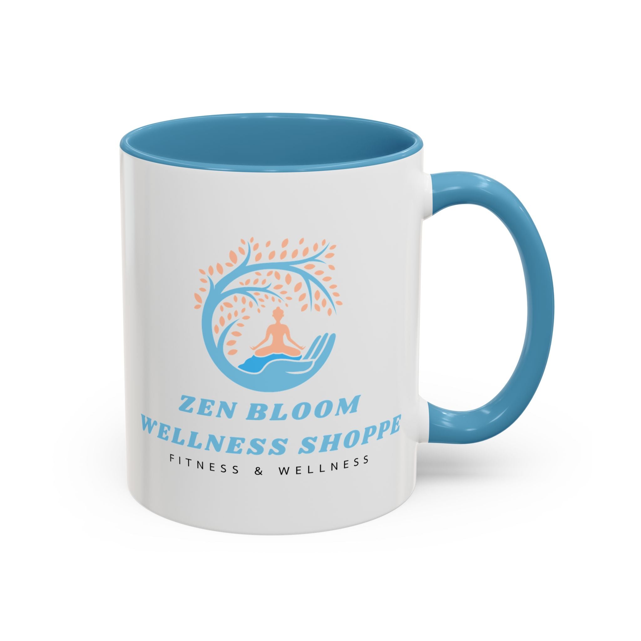 Zen Bloom Wellness Shoppe Accent Coffee Mug (11, 15oz)