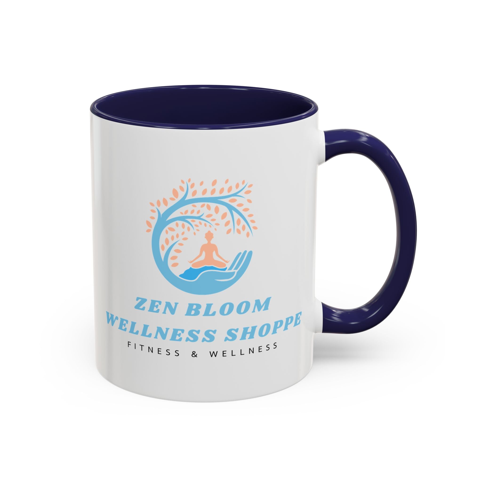Zen Bloom Wellness Shoppe Accent Coffee Mug (11, 15oz)