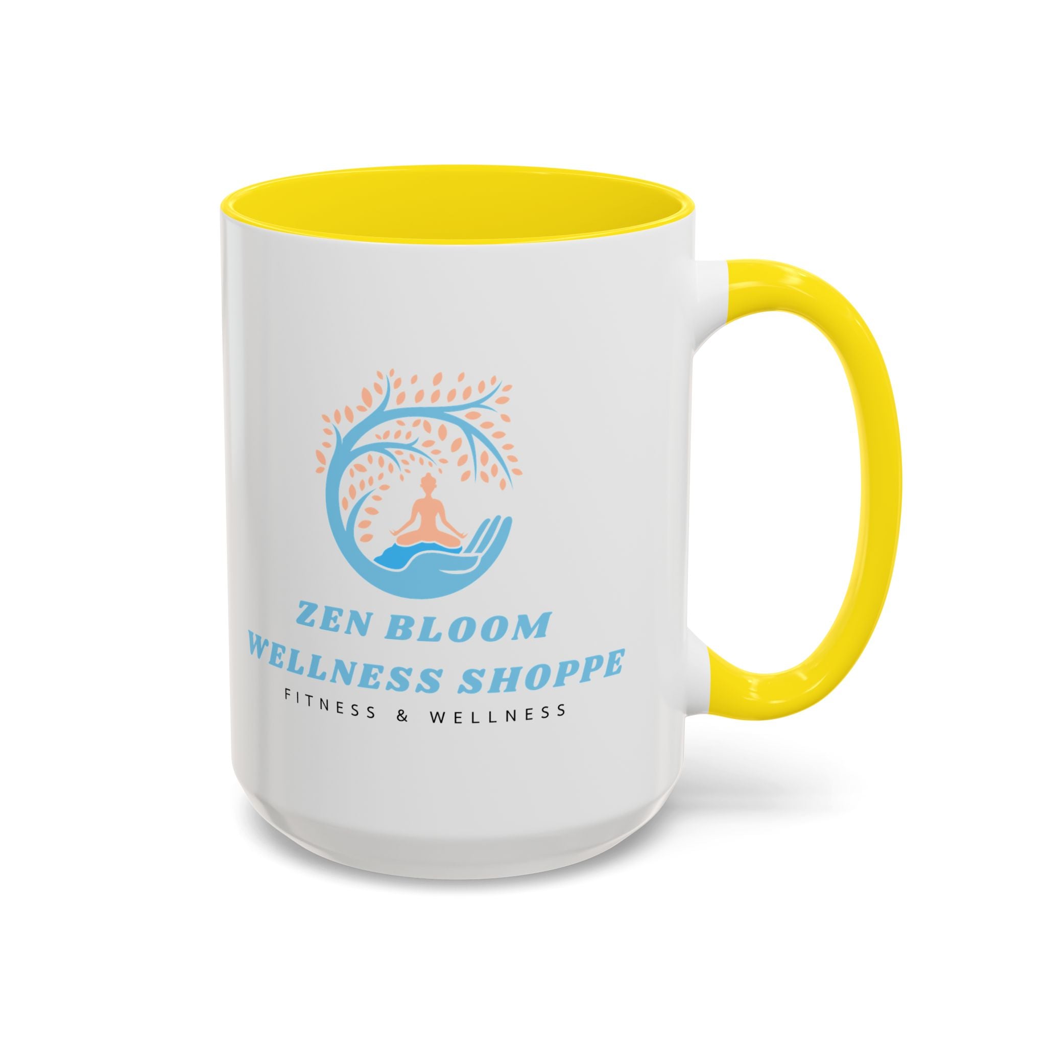 Zen Bloom Wellness Shoppe Accent Coffee Mug (11, 15oz)