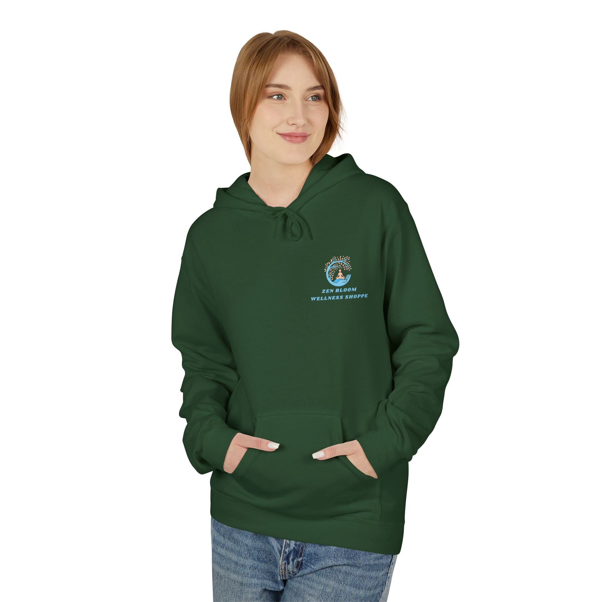 Zen Bloom Wellness Shoppe - Pullover Hoodie