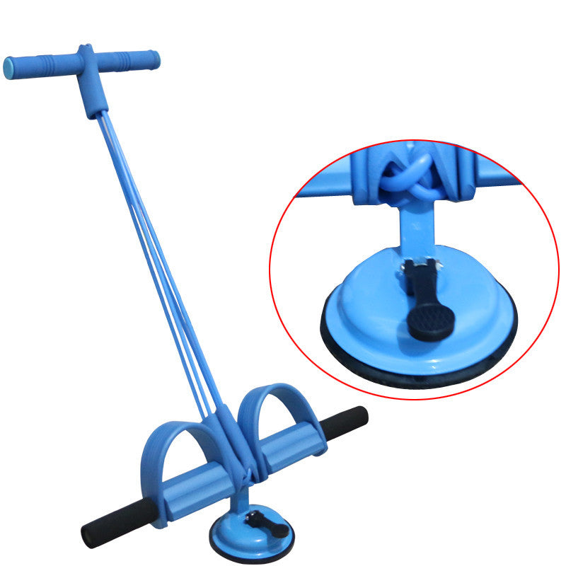 4 Tube Resistance Band Pedal Pull Rope Fitness Trainer