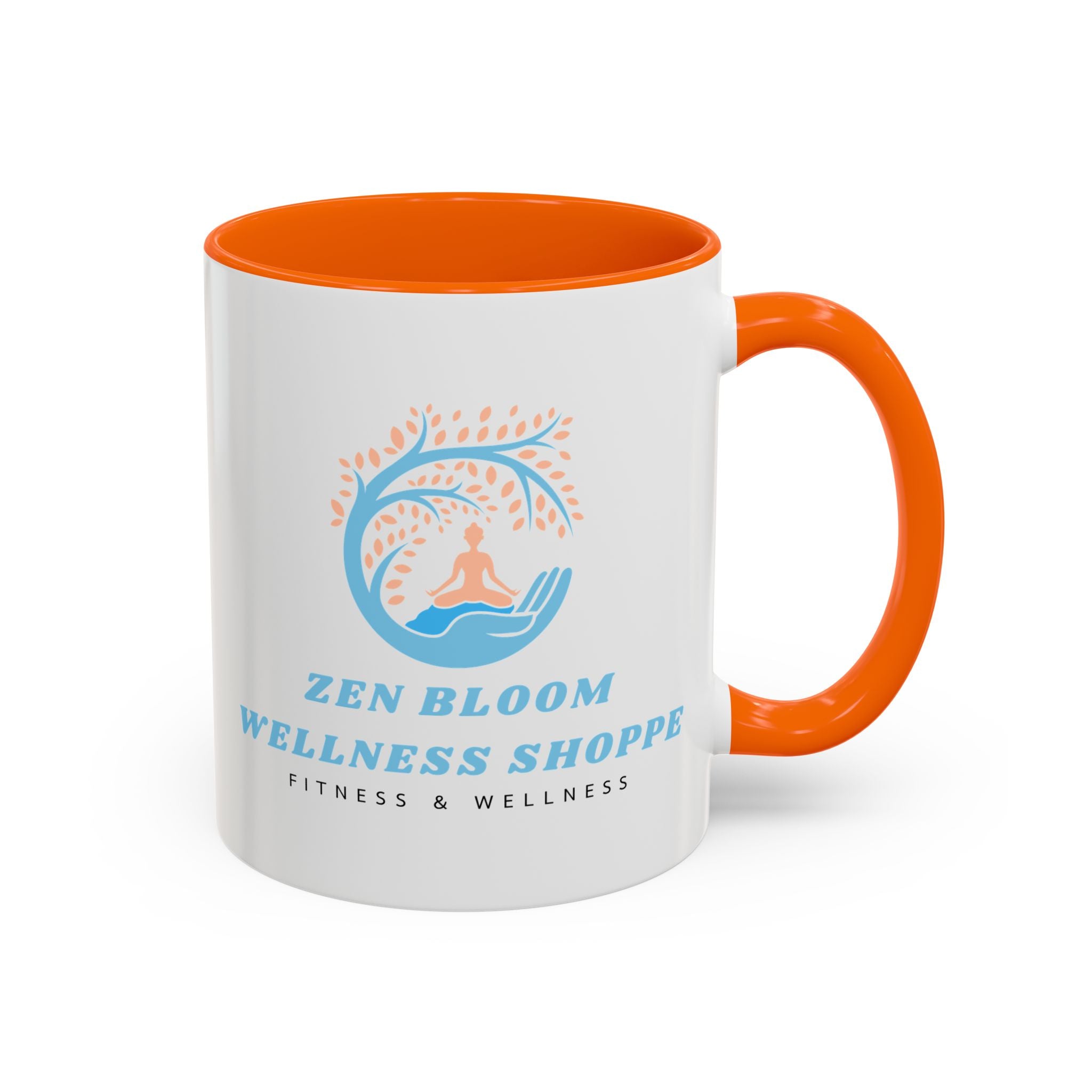 Zen Bloom Wellness Shoppe Accent Coffee Mug (11, 15oz)