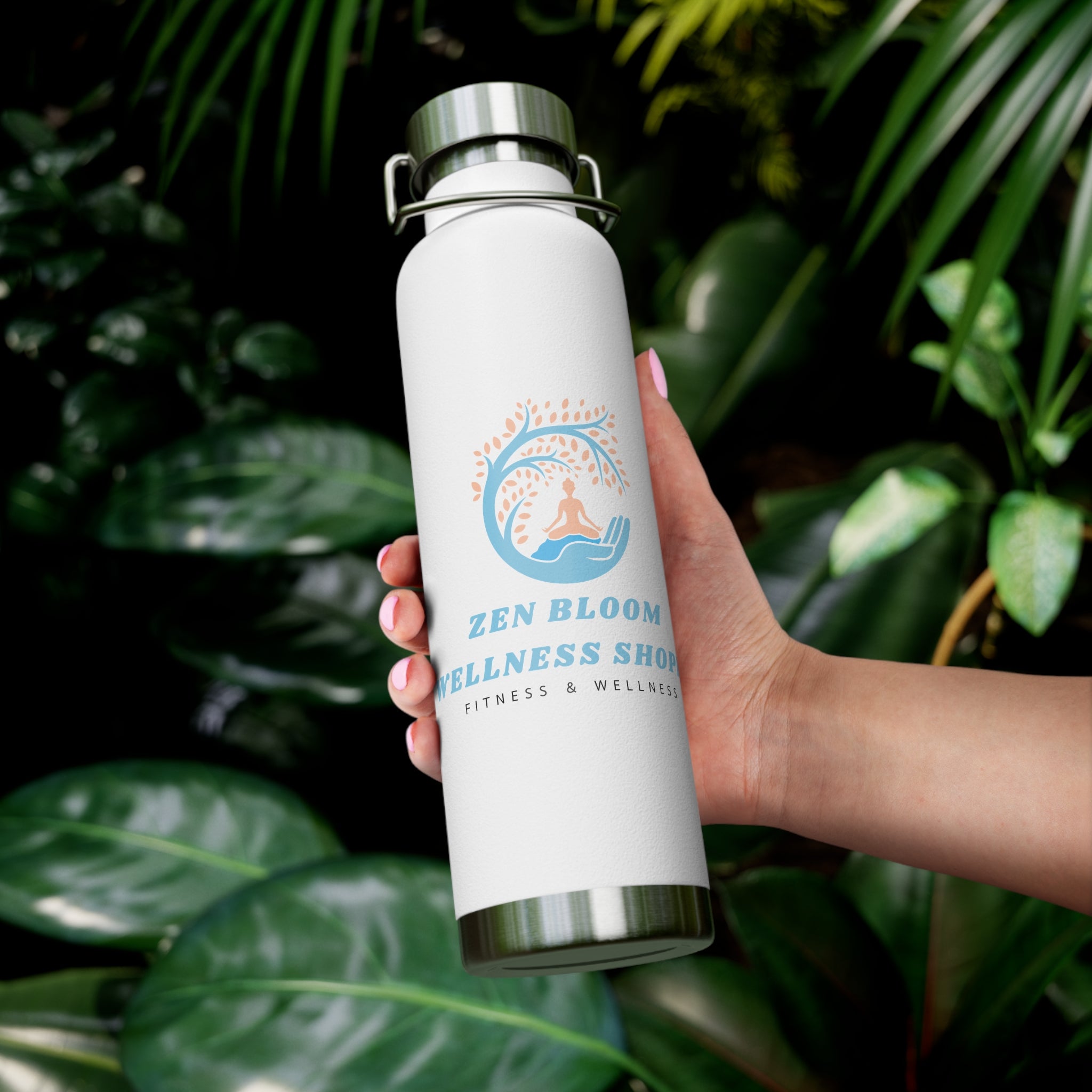 Zen Bloom Wellness Shoppe - 22oz Copper Vacuum Insulated Bottle