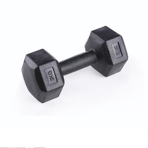 Rubberized Dumbbells Arm Muscle Training Home Gym Fitness Equipment