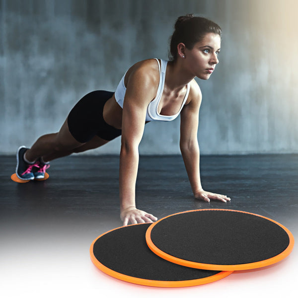 Abdominal Core Sliding Disc Exercise Pads Fitness Glide Training Set