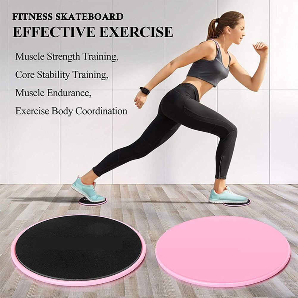 Abdominal Core Sliding Disc Exercise Pads Fitness Glide Training Set