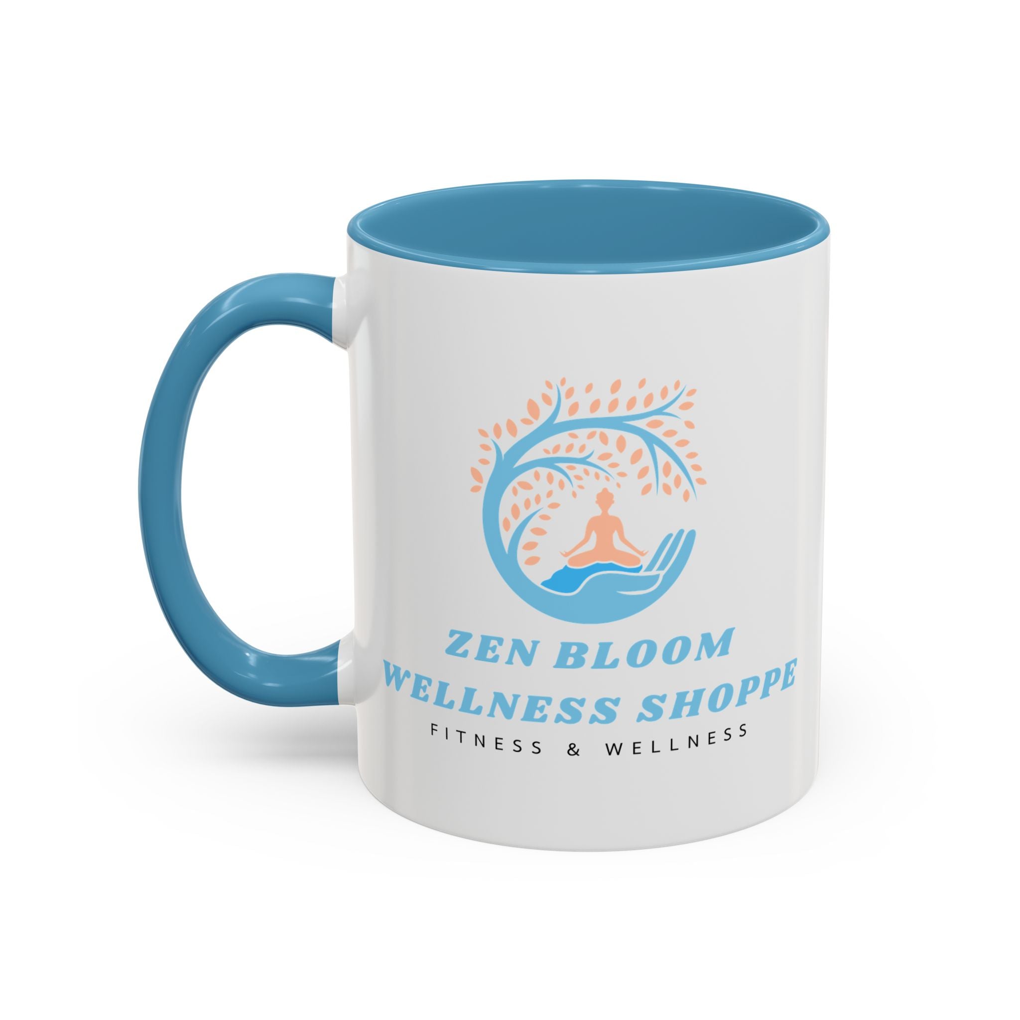 Zen Bloom Wellness Shoppe Accent Coffee Mug (11, 15oz)