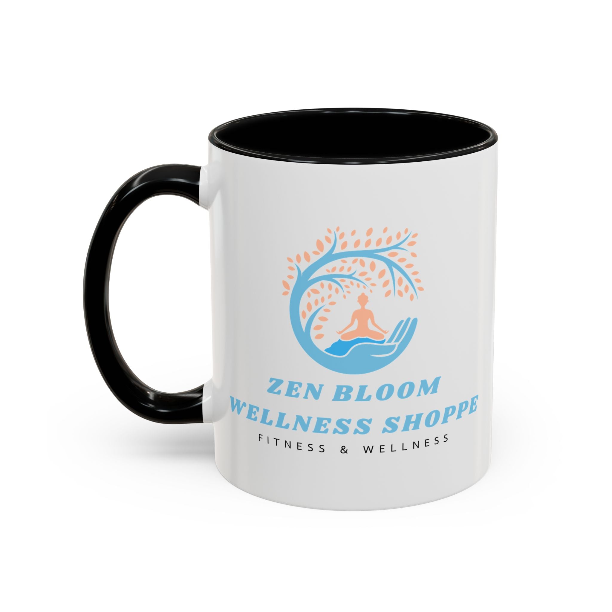 Zen Bloom Wellness Shoppe Accent Coffee Mug (11, 15oz)