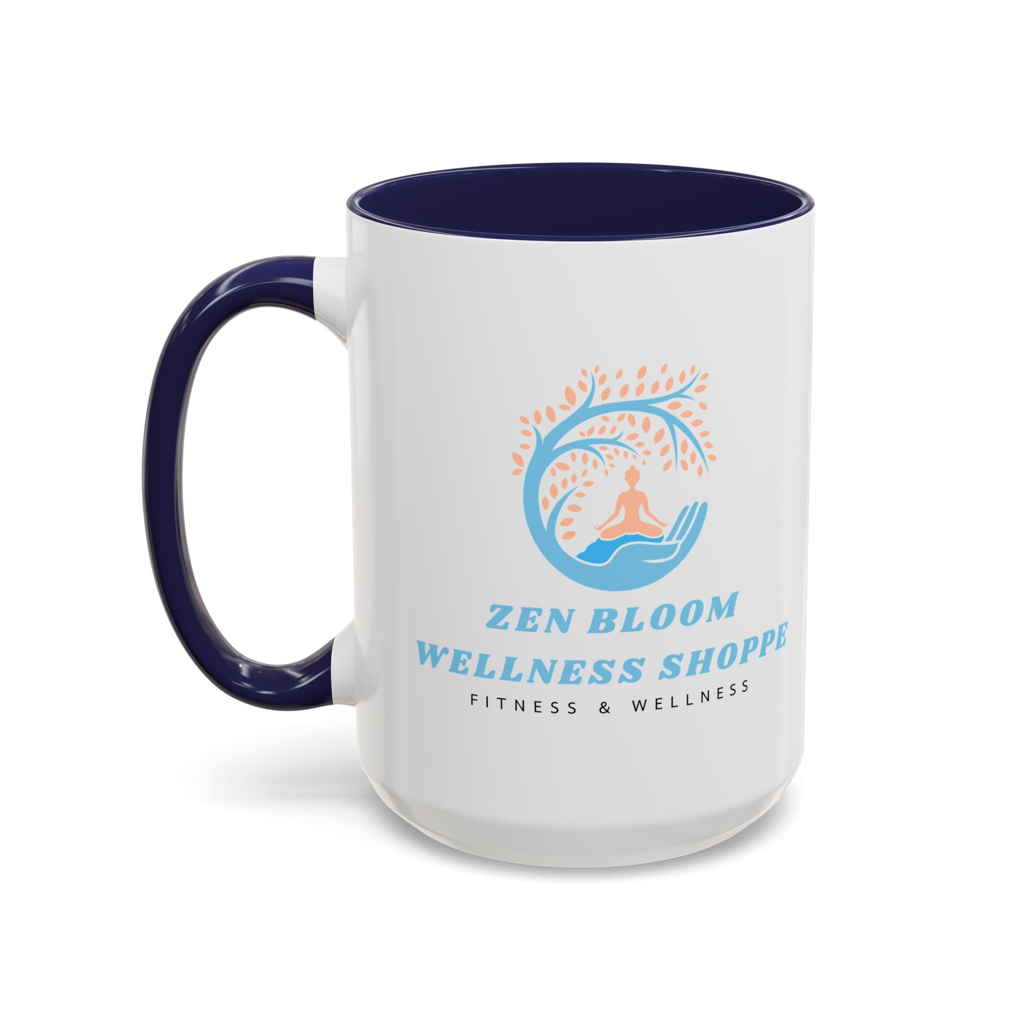 Zen Bloom Wellness Shoppe Accent Coffee Mug (11, 15oz)