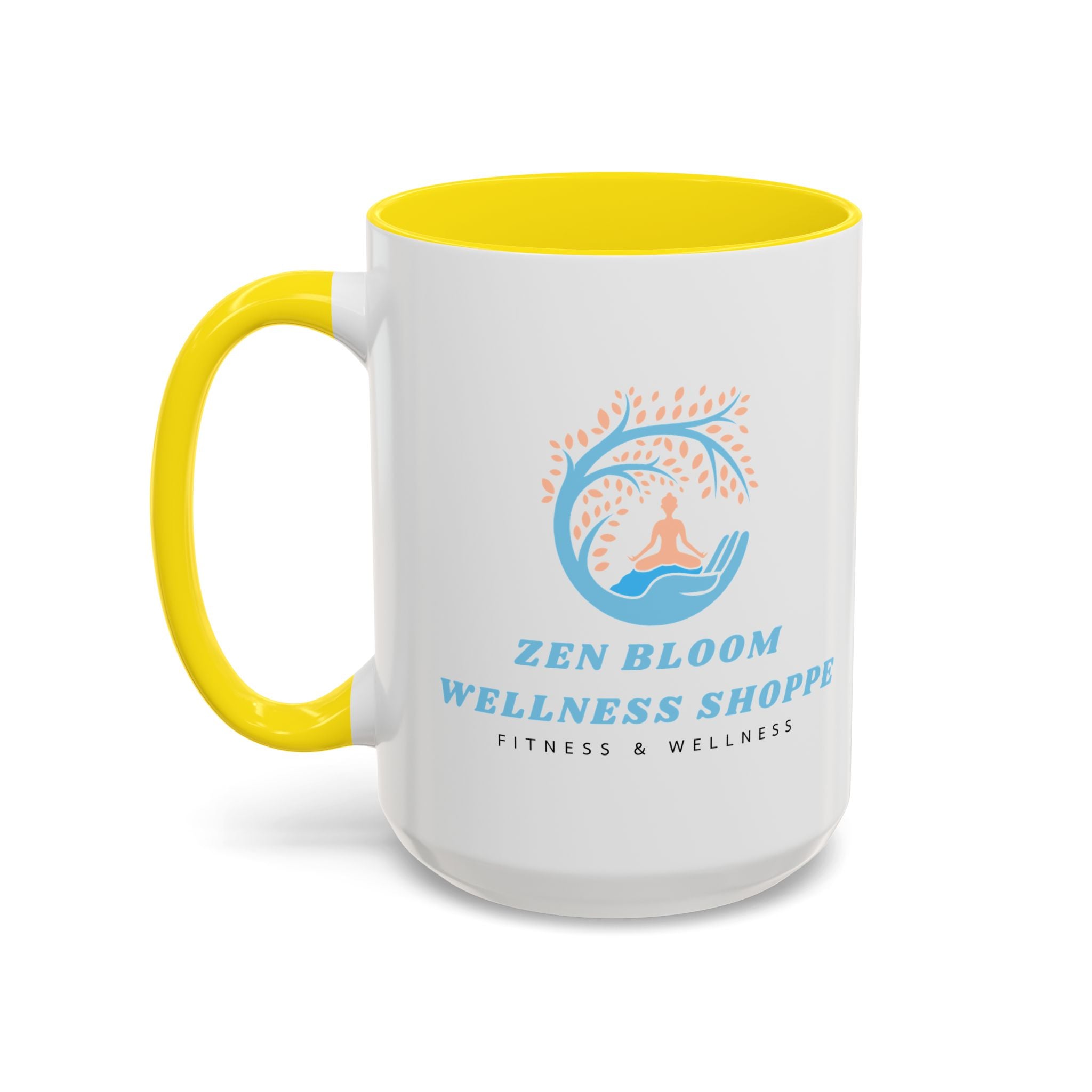 Zen Bloom Wellness Shoppe Accent Coffee Mug (11, 15oz)