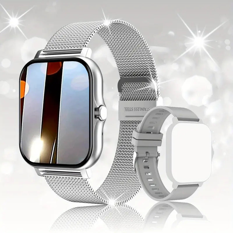 Women Waterproof Smart Watch Bluetooth Heart Rate Fitness Tracker Luxury