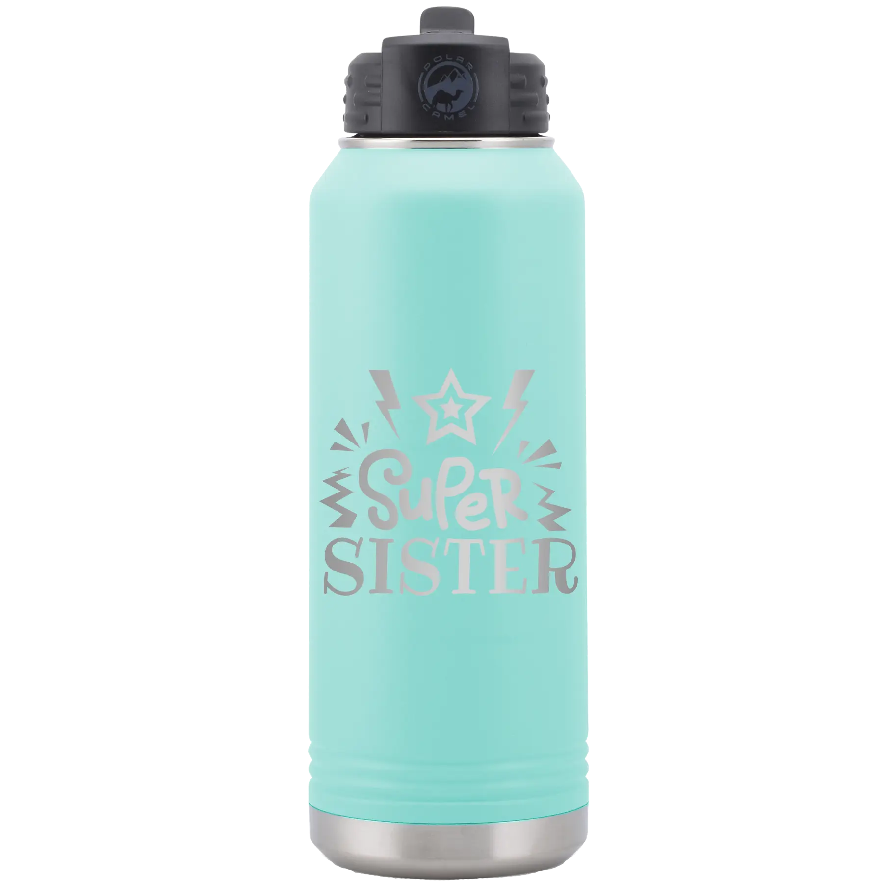 Super Sister 32 oz Water Bottle | Teal