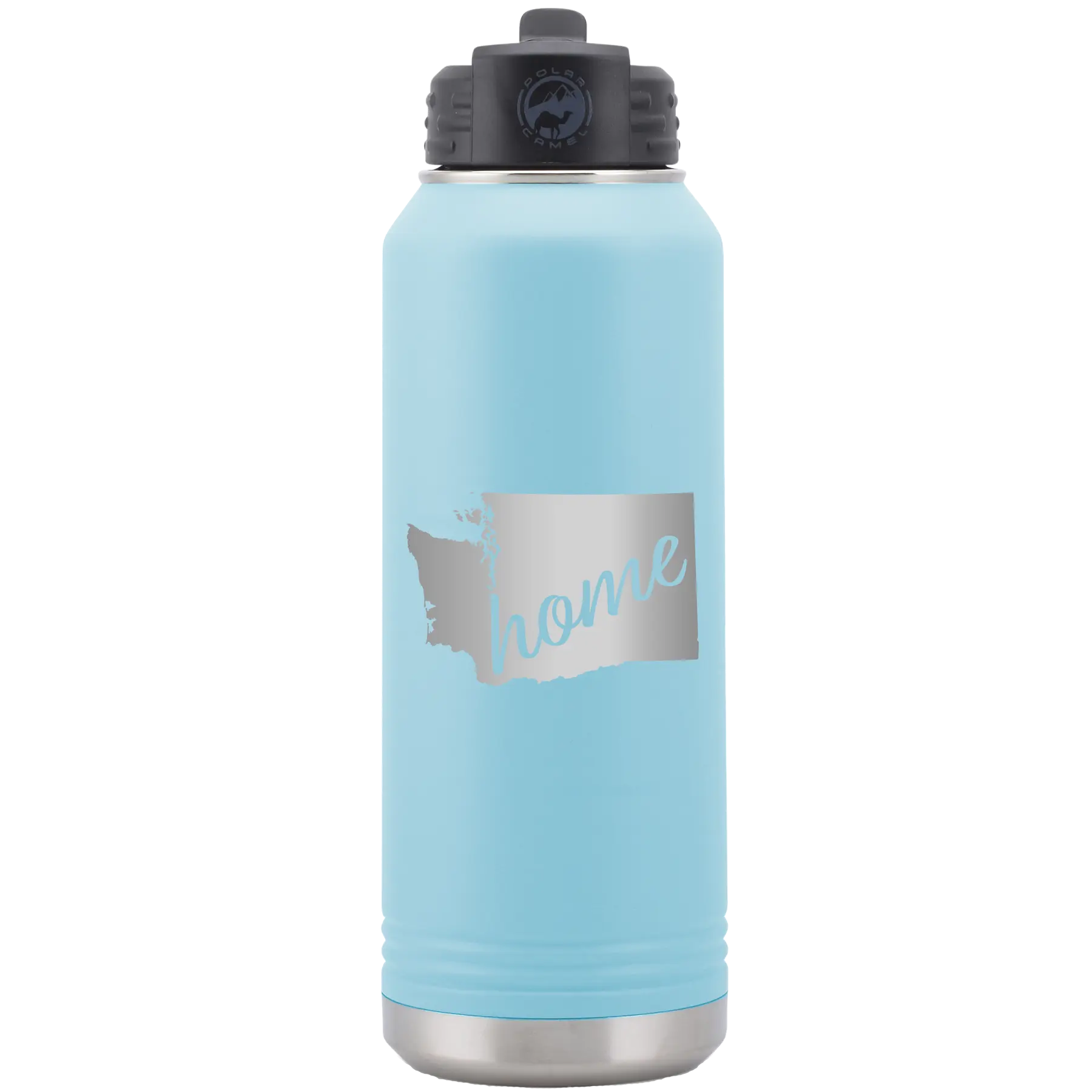 Washington Home 32 oz Water Bottle | Light Blue
