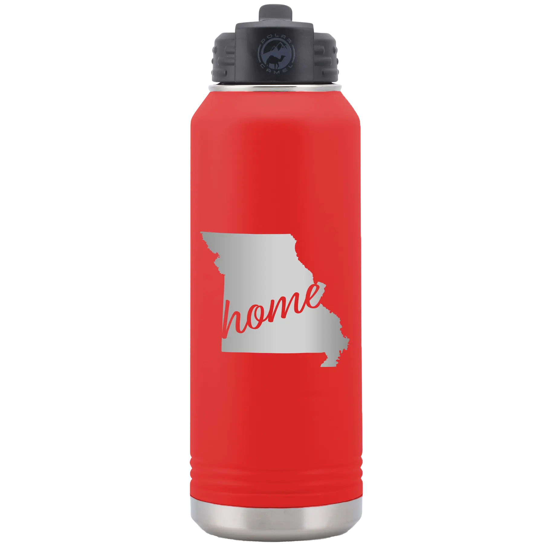 Missouri Home 32 oz Water Bottle | Red
