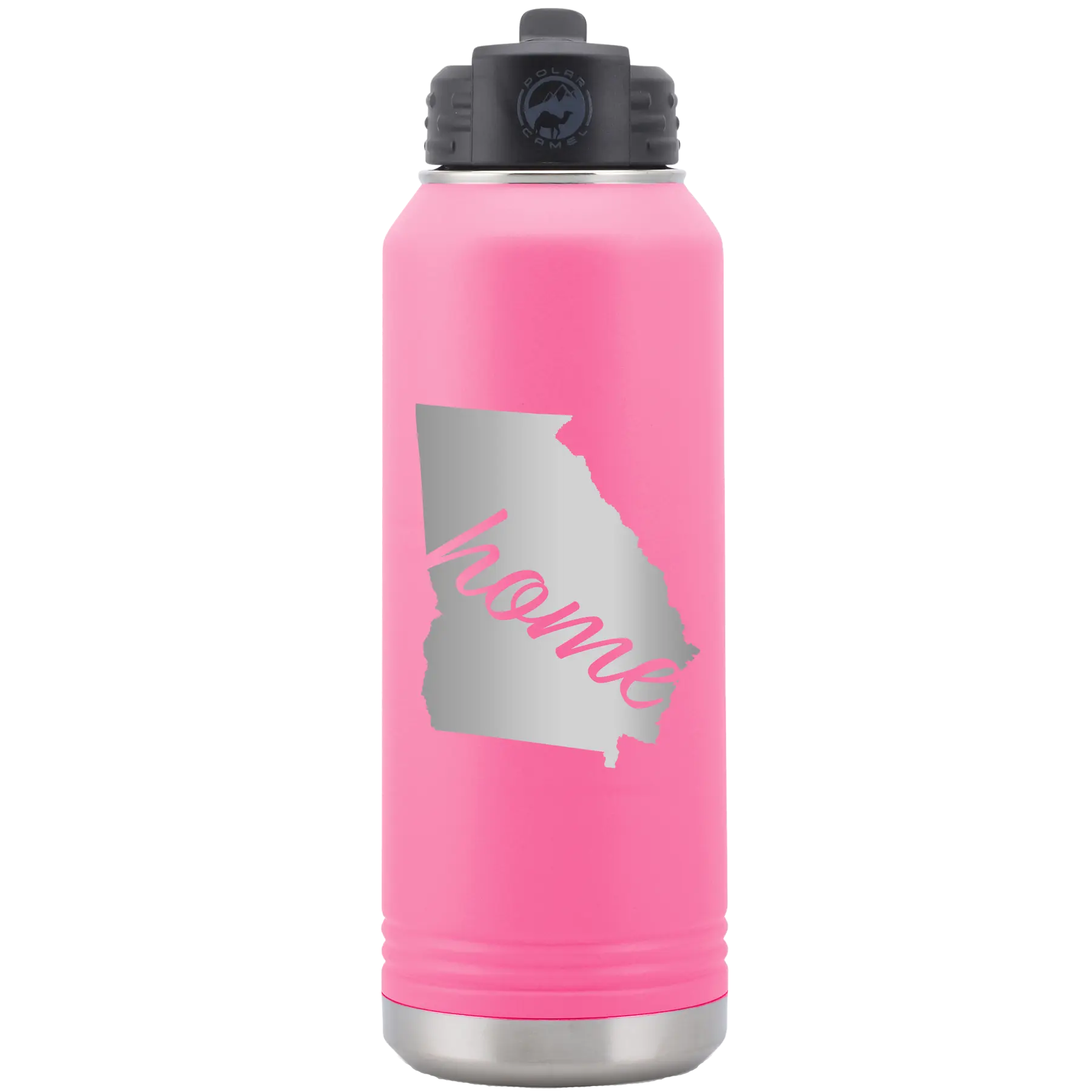 Georgia Home 32 oz Water Bottle | Pink