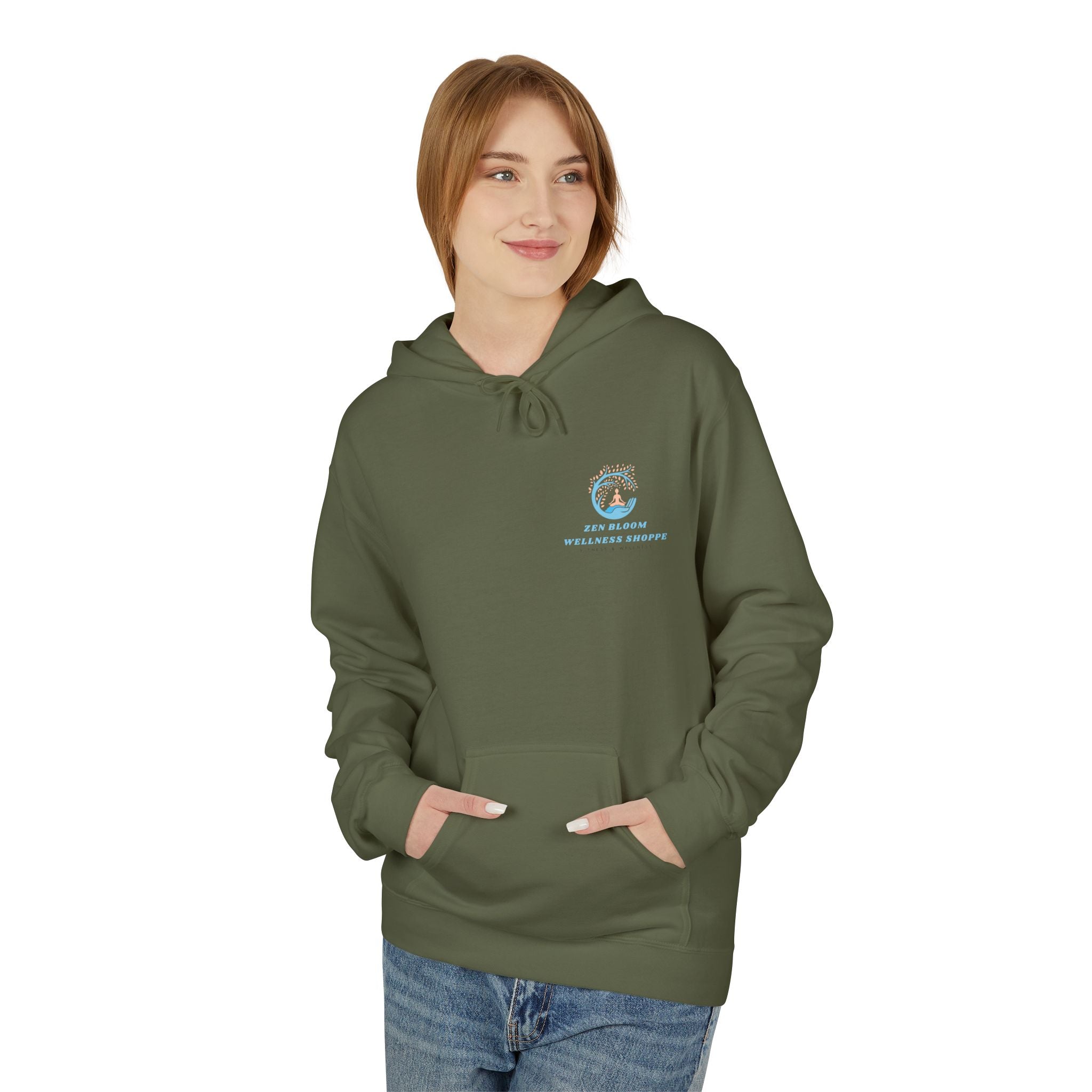 Zen Bloom Wellness Shoppe - Pullover Hoodie