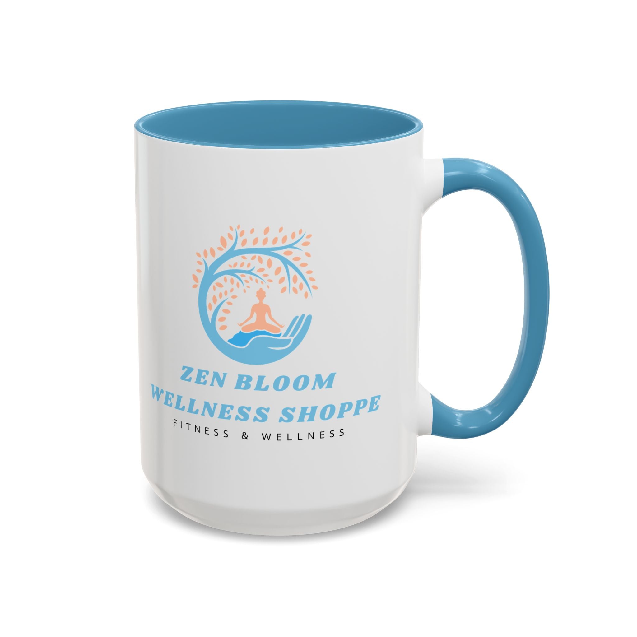 Zen Bloom Wellness Shoppe Accent Coffee Mug (11, 15oz)