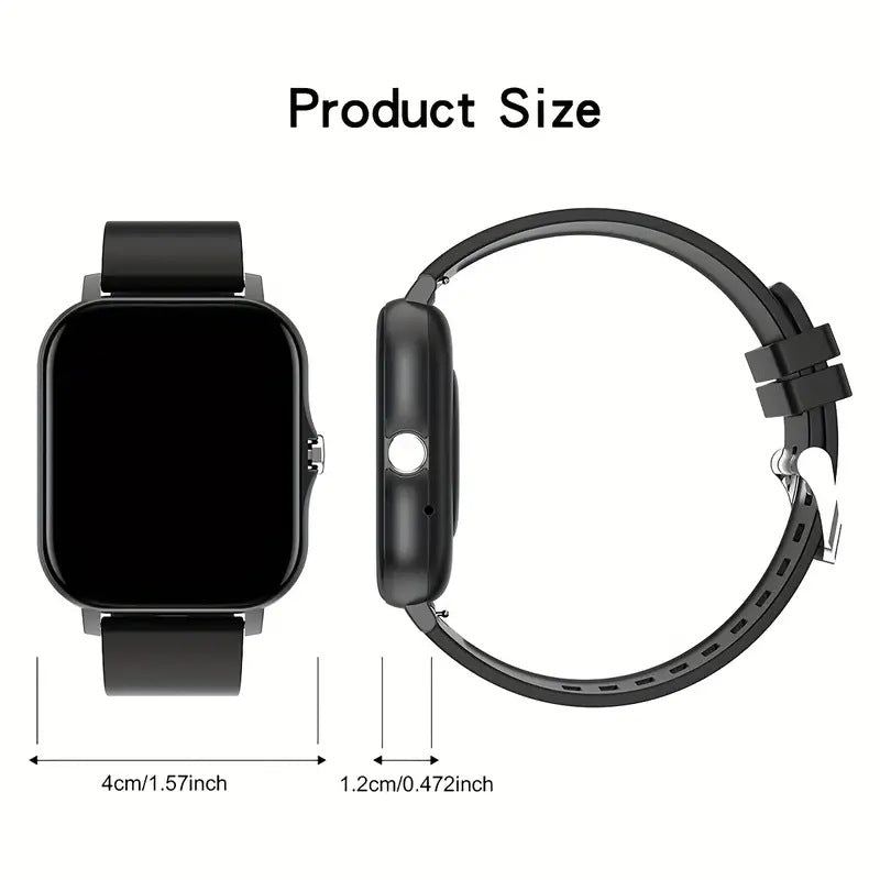 Women Waterproof Smart Watch Bluetooth Heart Rate Fitness Tracker Luxury