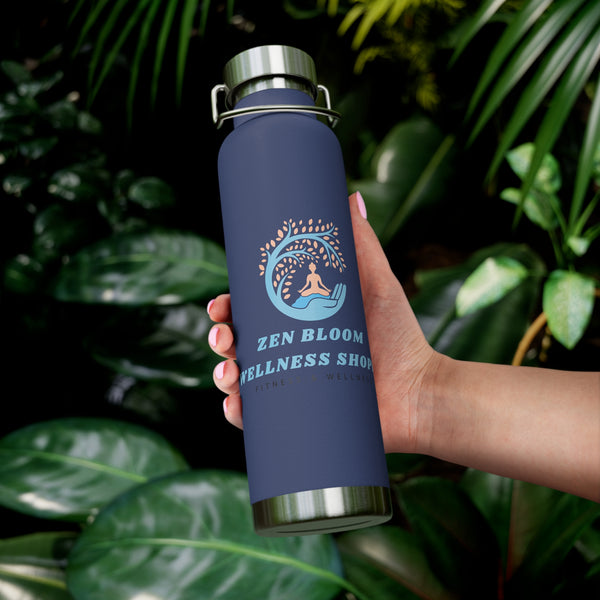 Zen Bloom Wellness Shoppe - 22oz Copper Vacuum Insulated Bottle