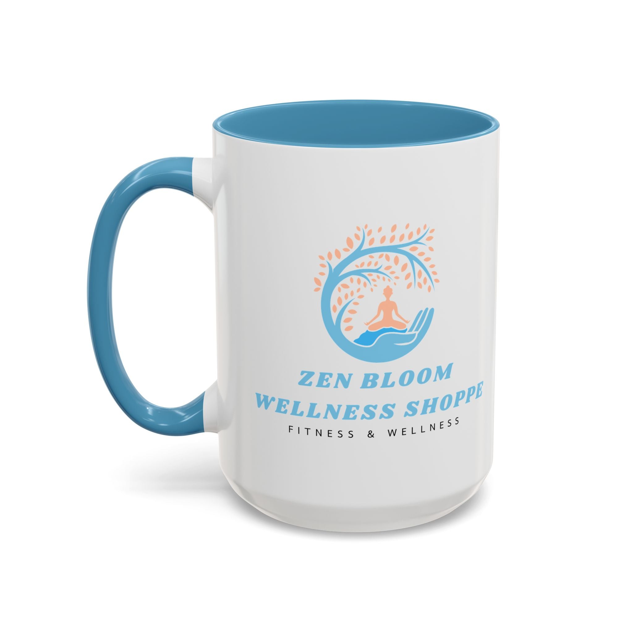 Zen Bloom Wellness Shoppe Accent Coffee Mug (11, 15oz)