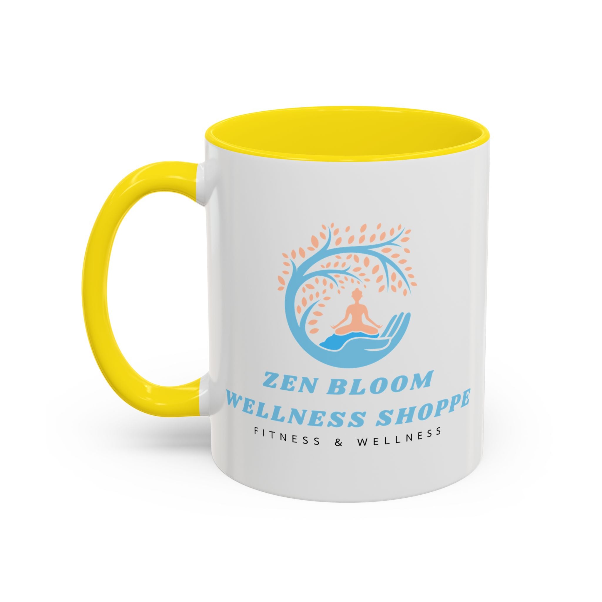 Zen Bloom Wellness Shoppe Accent Coffee Mug (11, 15oz)