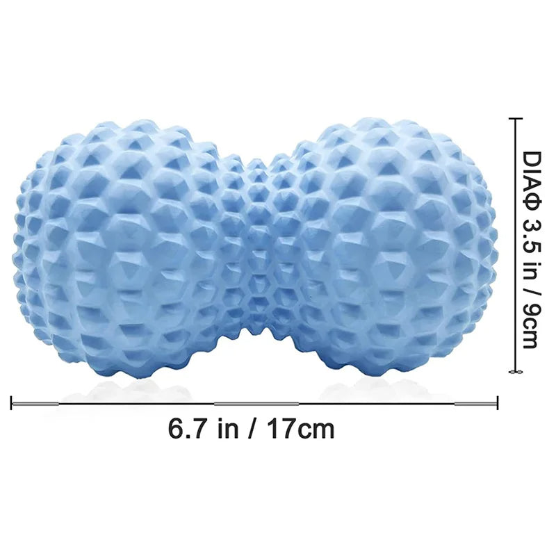 Peanut Massage Ball Deep Tissue Mobility Therapy Tool
