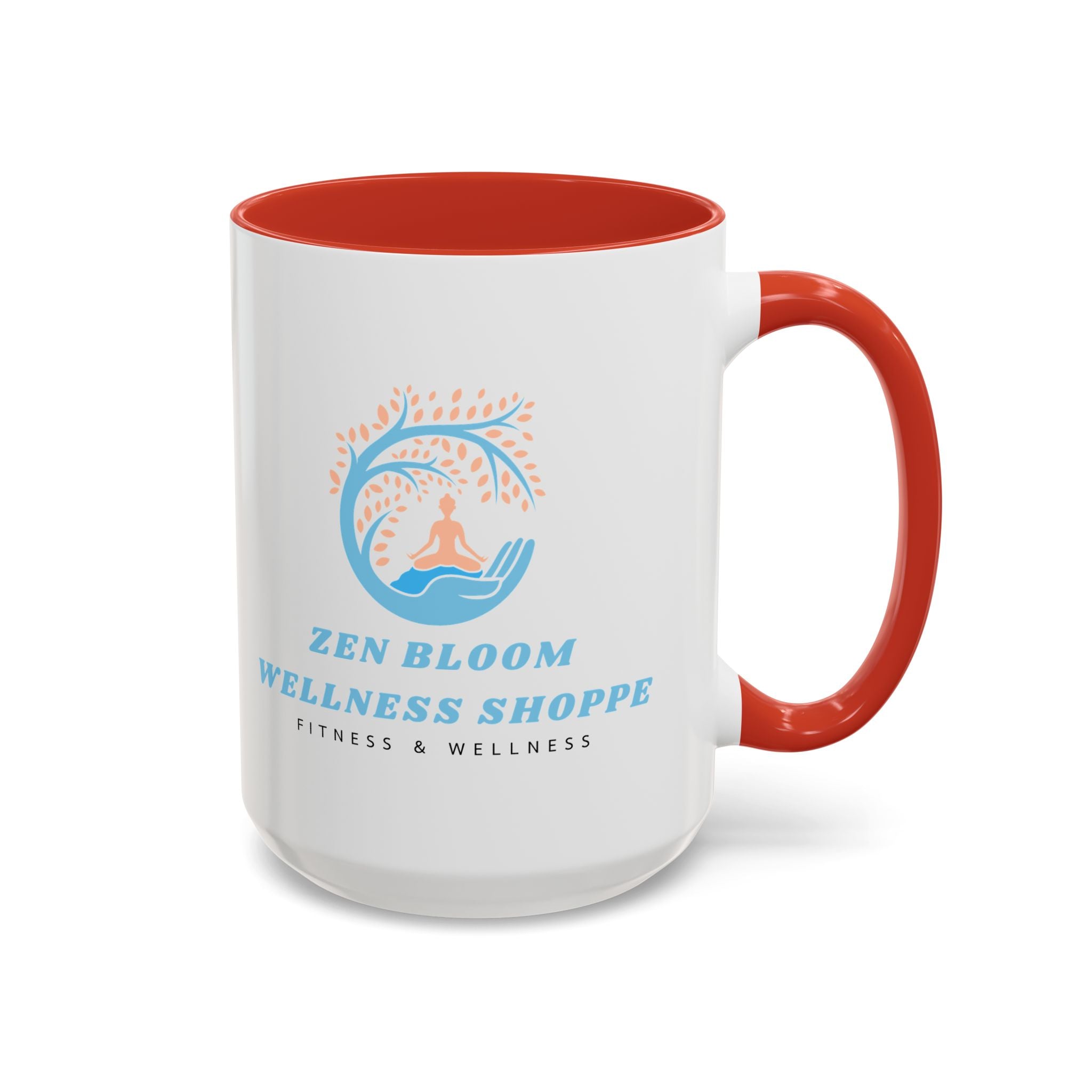 Zen Bloom Wellness Shoppe Accent Coffee Mug (11, 15oz)