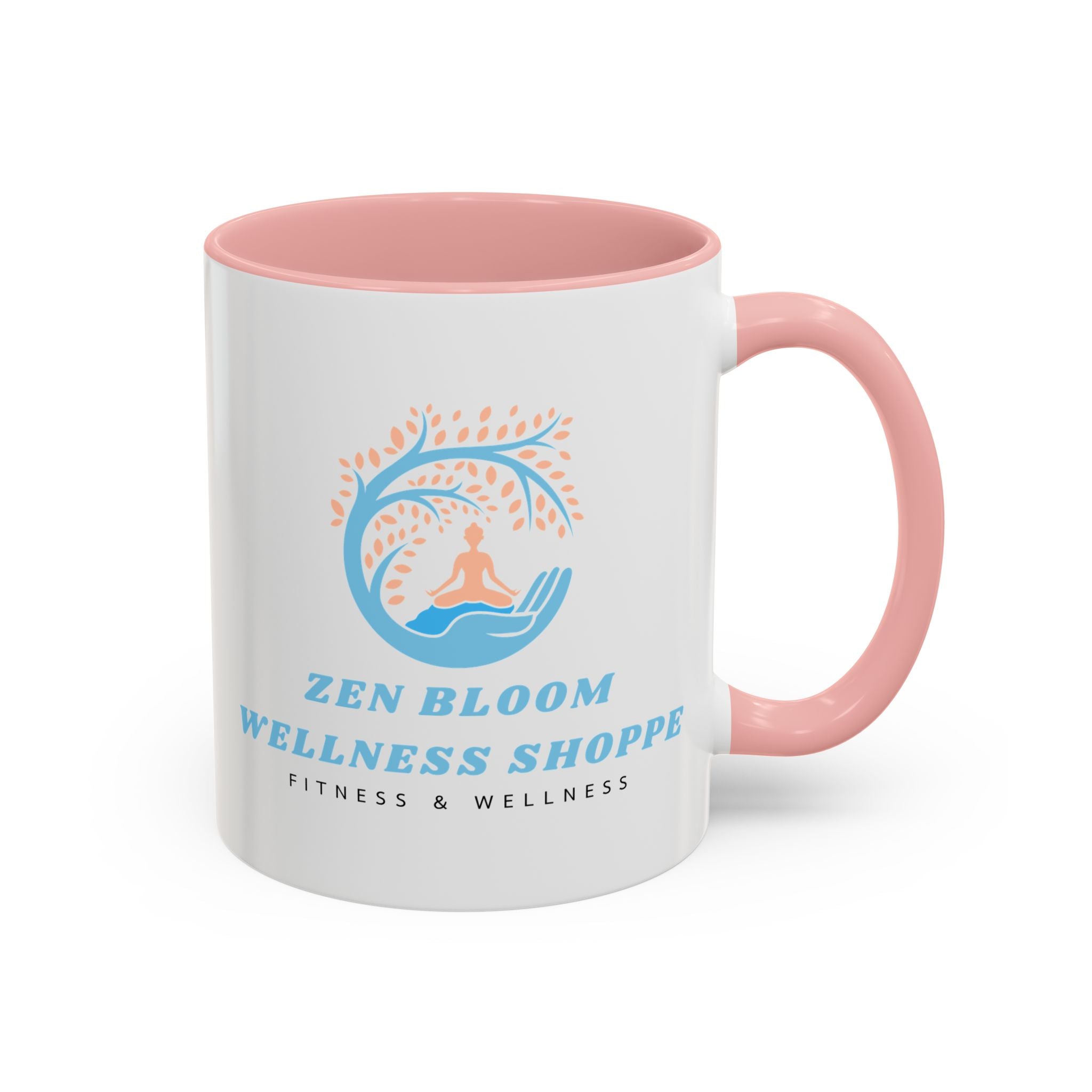 Zen Bloom Wellness Shoppe Accent Coffee Mug (11, 15oz)