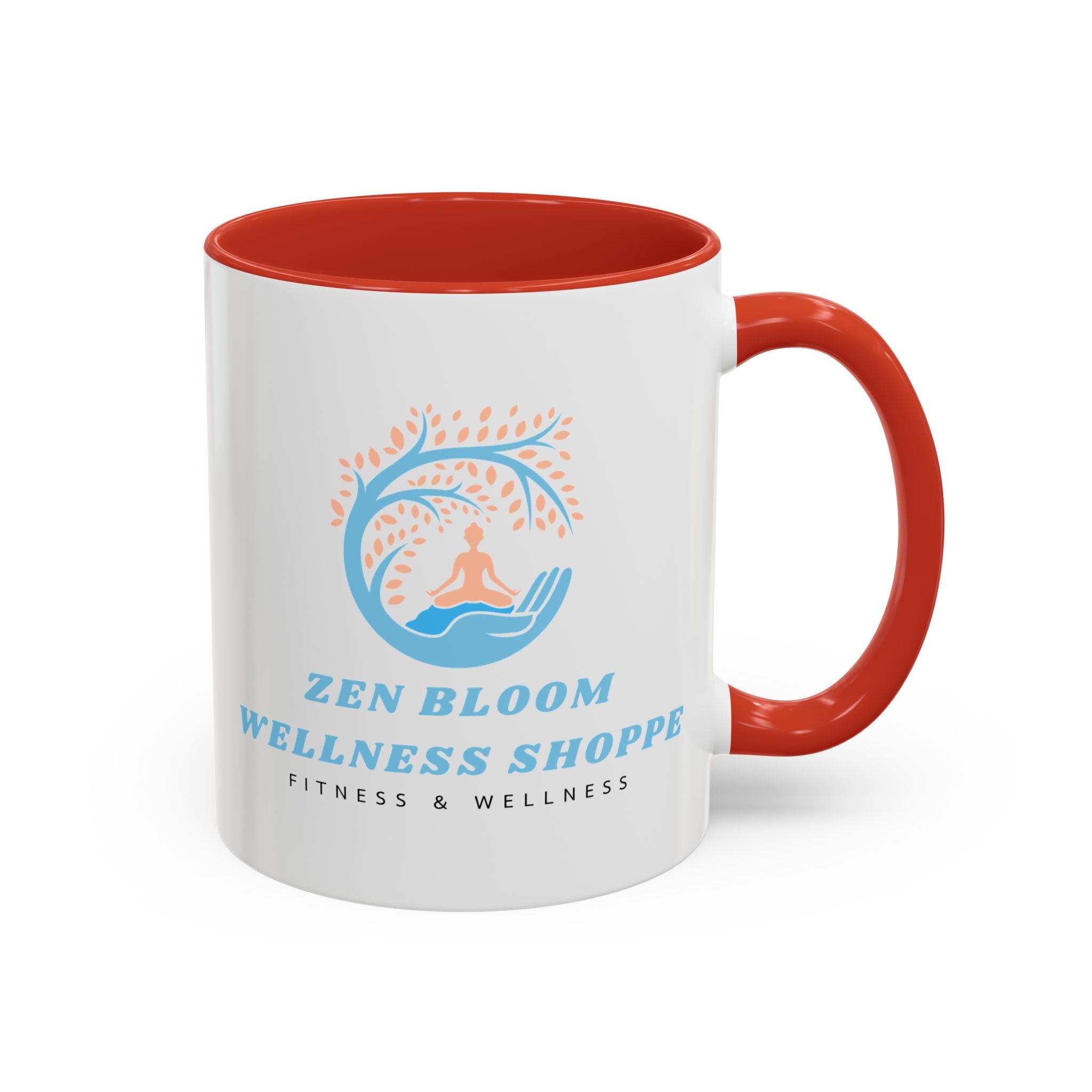 Zen Bloom Wellness Shoppe Accent Coffee Mug (11, 15oz)