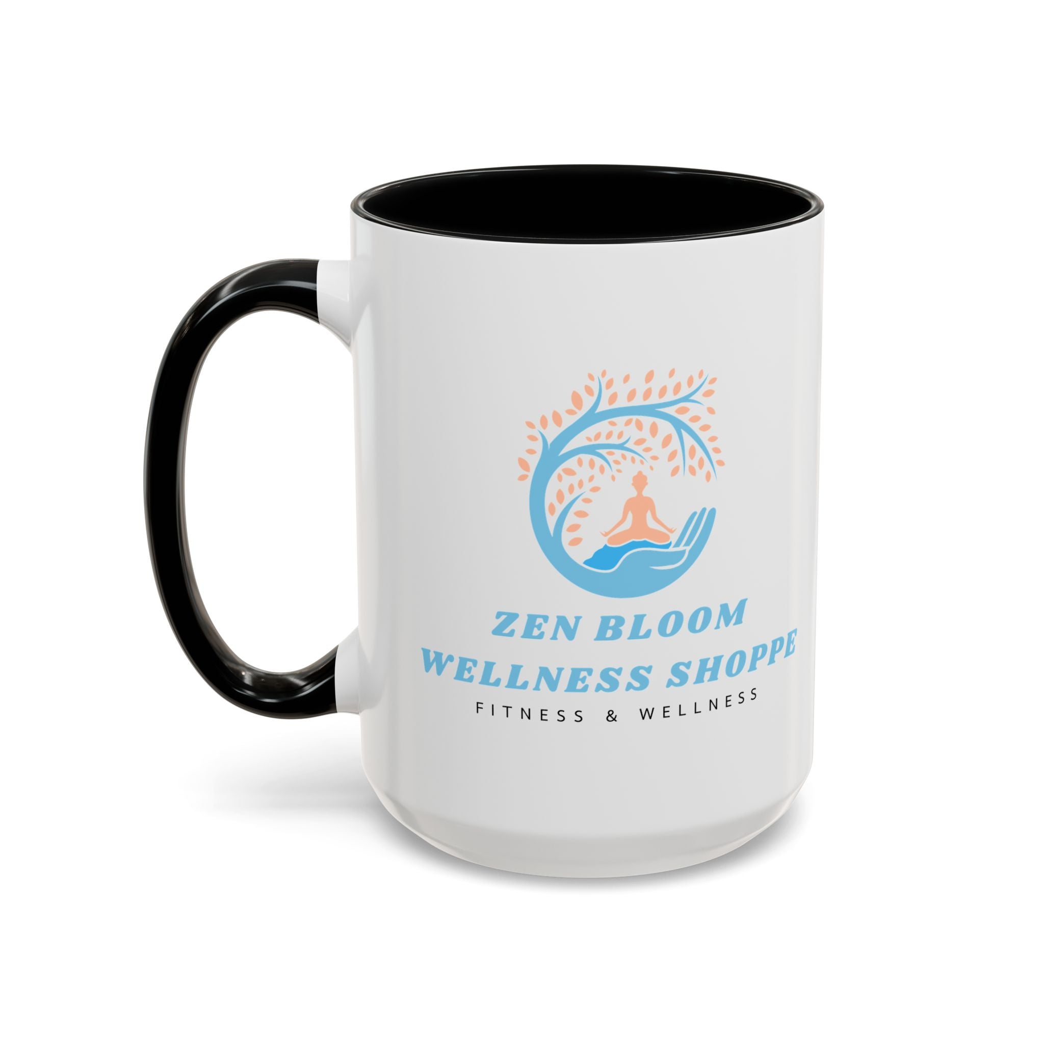 Zen Bloom Wellness Shoppe Accent Coffee Mug (11, 15oz)