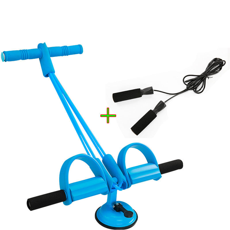 4 Tube Resistance Band Pedal Pull Rope Fitness Trainer