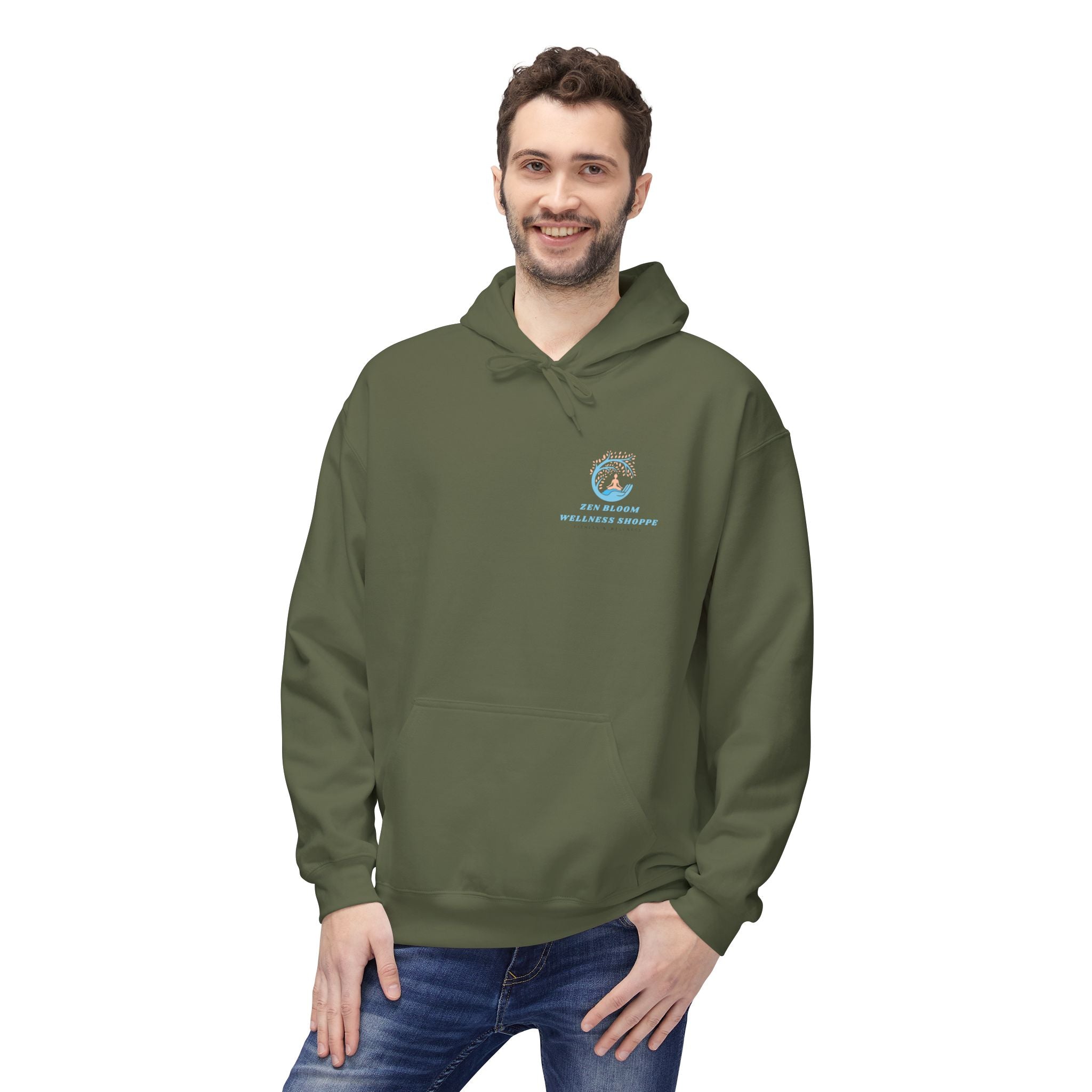 Zen Bloom Wellness Shoppe - Pullover Hoodie