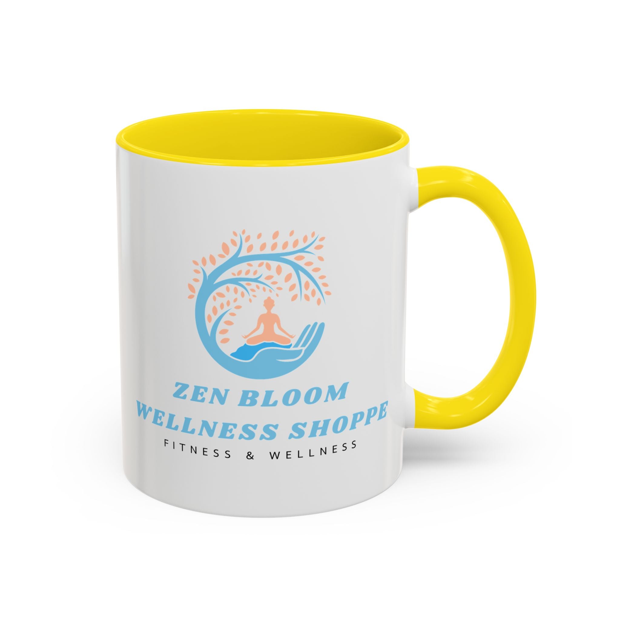 Zen Bloom Wellness Shoppe Accent Coffee Mug (11, 15oz)