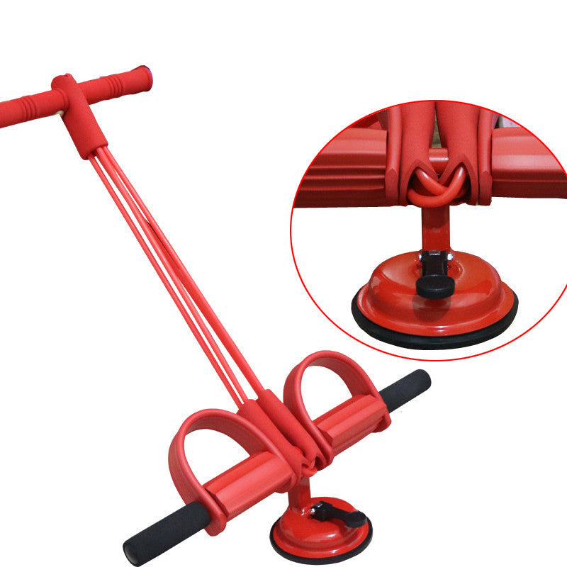 4 Tube Resistance Band Pedal Pull Rope Fitness Trainer