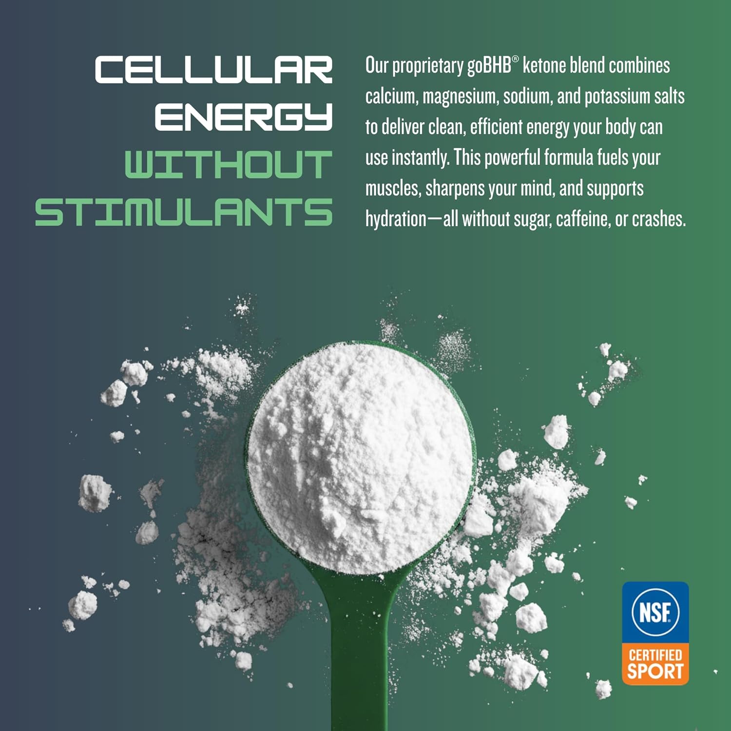 Exogenous Ketone Supplement Energy Keto Performance Support Powder