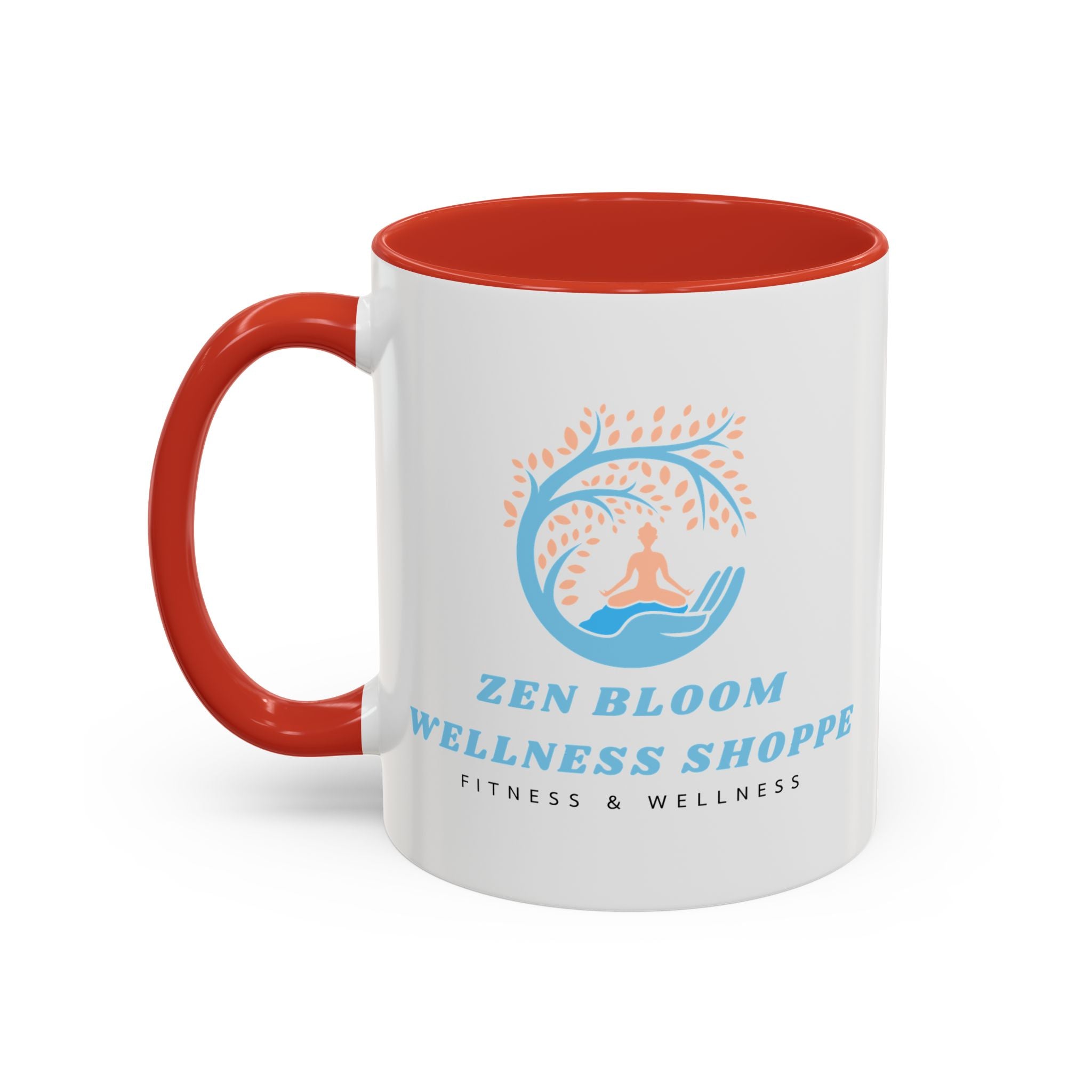 Zen Bloom Wellness Shoppe Accent Coffee Mug (11, 15oz)