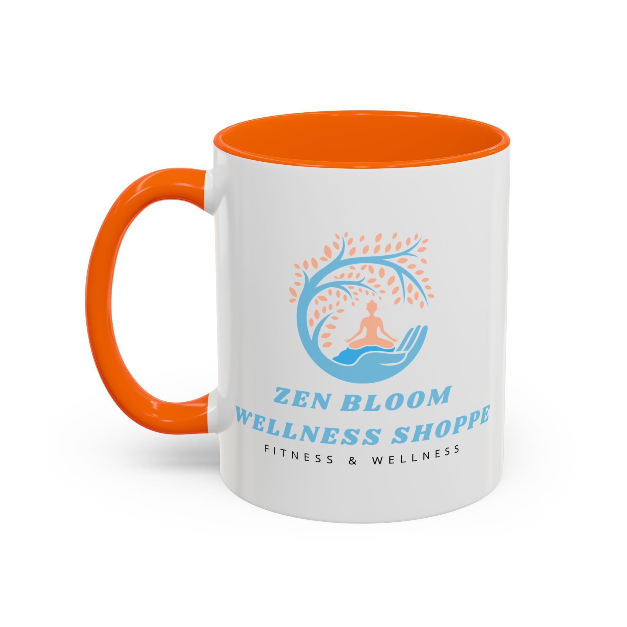Zen Bloom Wellness Shoppe Accent Coffee Mug (11, 15oz)