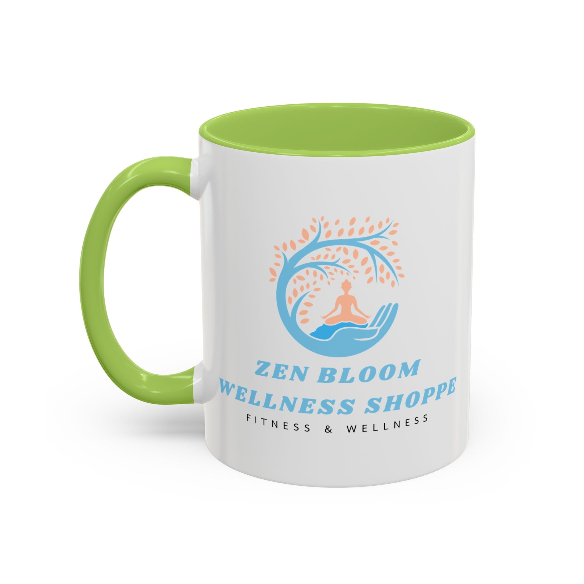 Zen Bloom Wellness Shoppe Accent Coffee Mug (11, 15oz)