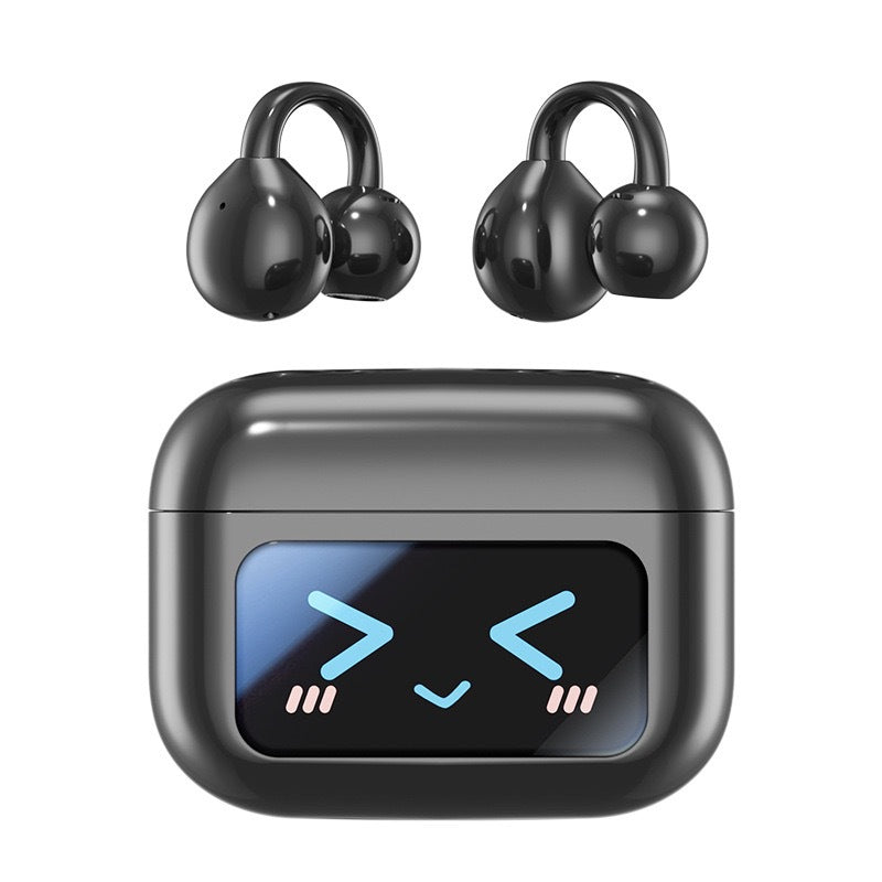 Open Ear Wireless Earbuds BT 5.4 Sports Headphones Waterproof
